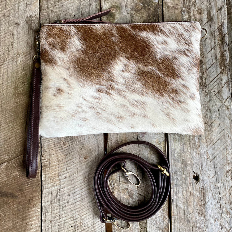 COWHIDE BAGS & CLUTCHES