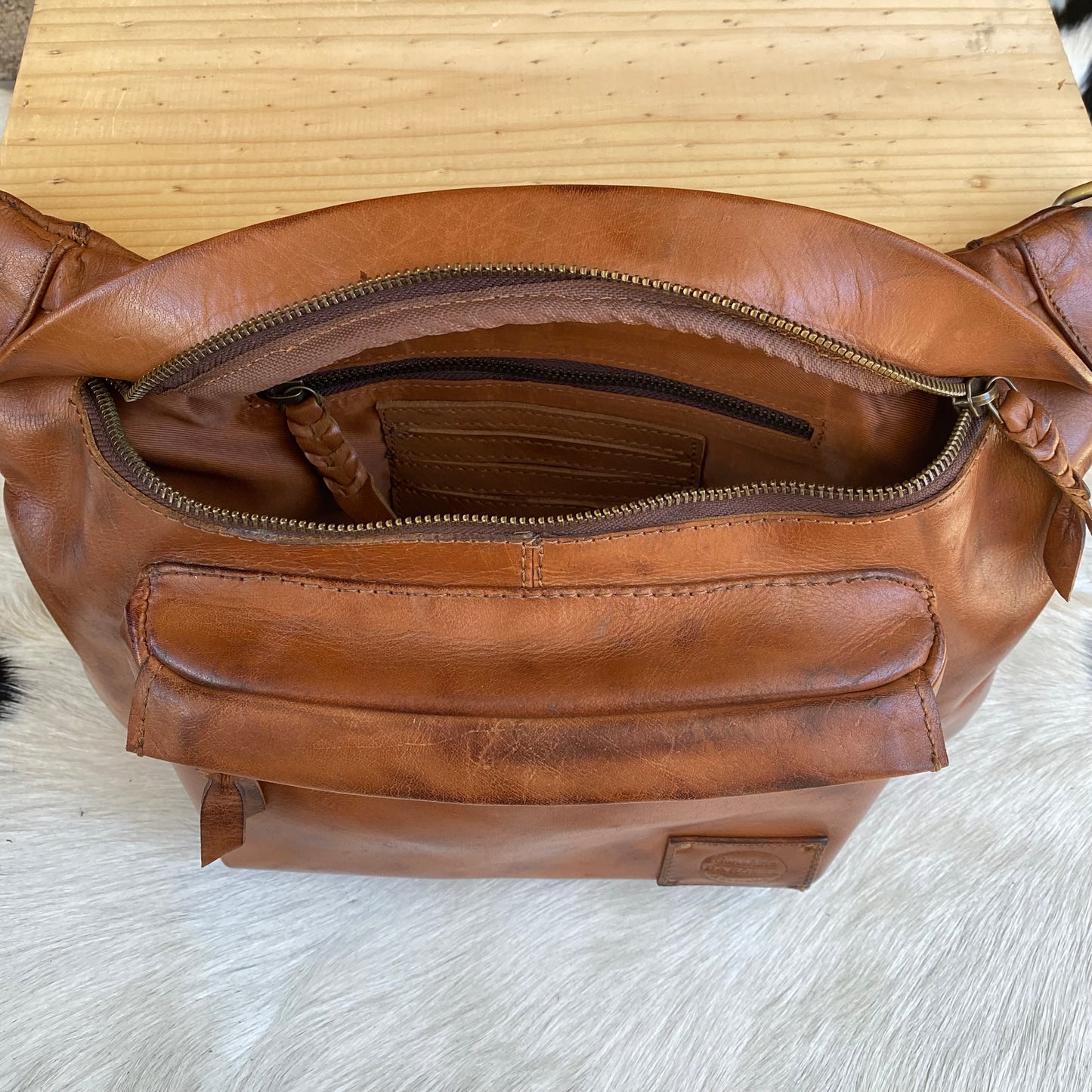 Distressed Vintage Travel Bag