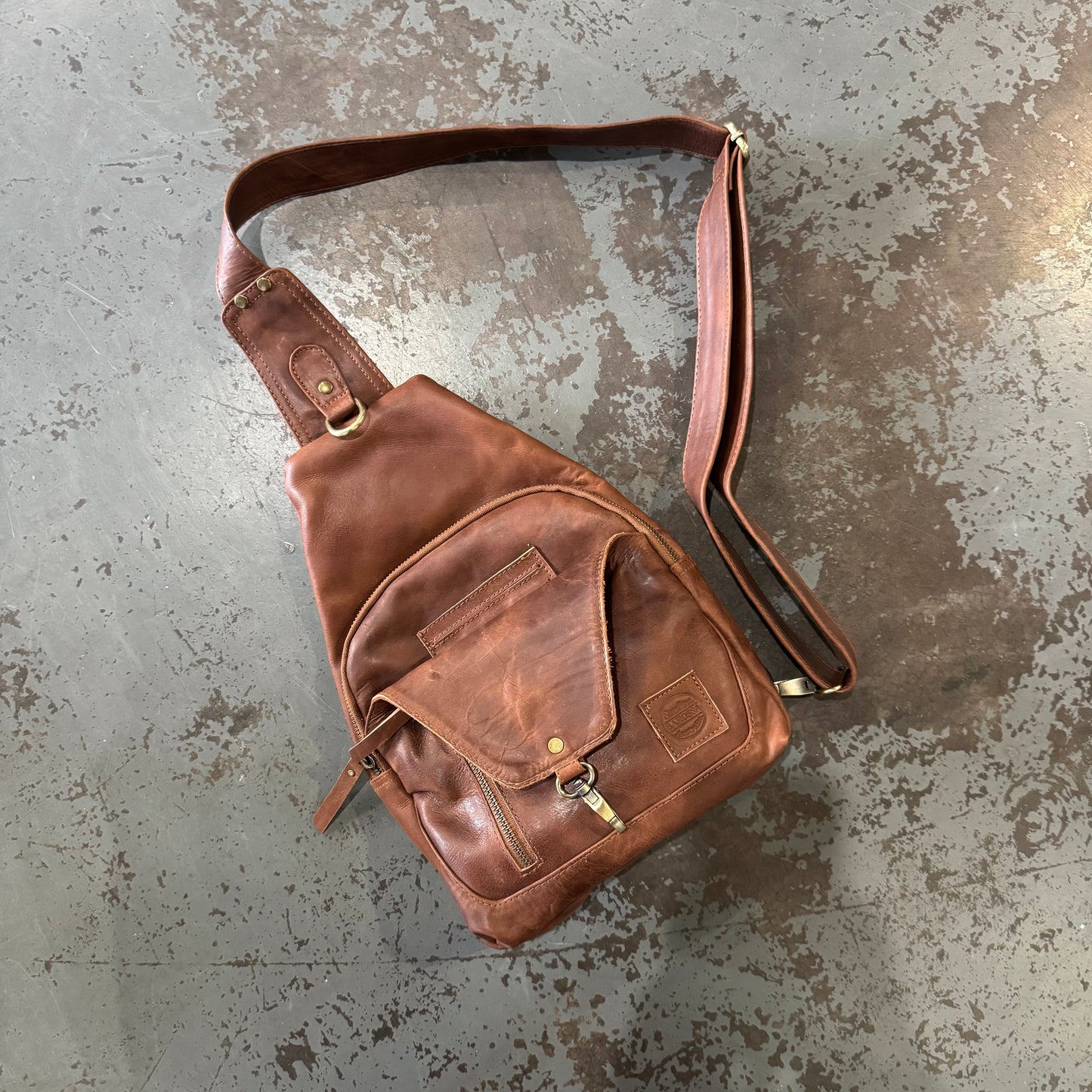 Leather Sling Bag