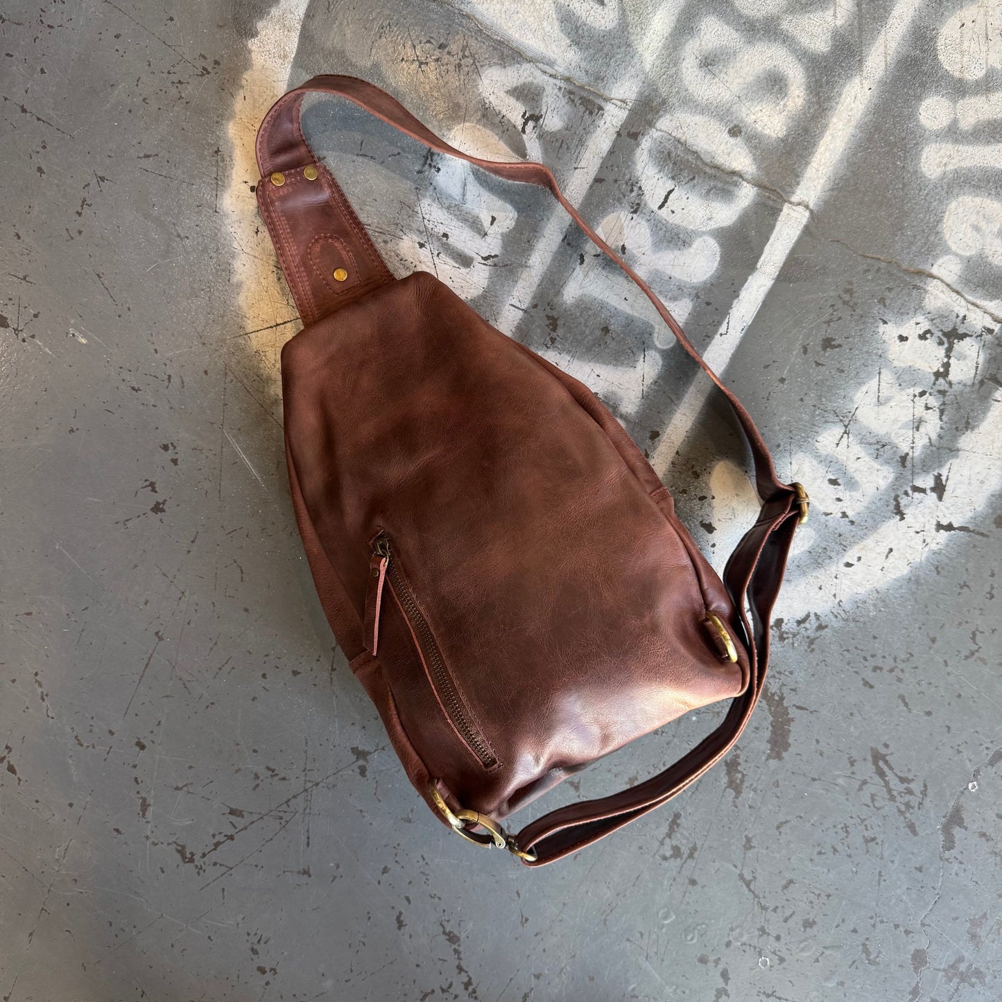Leather Sling Bag