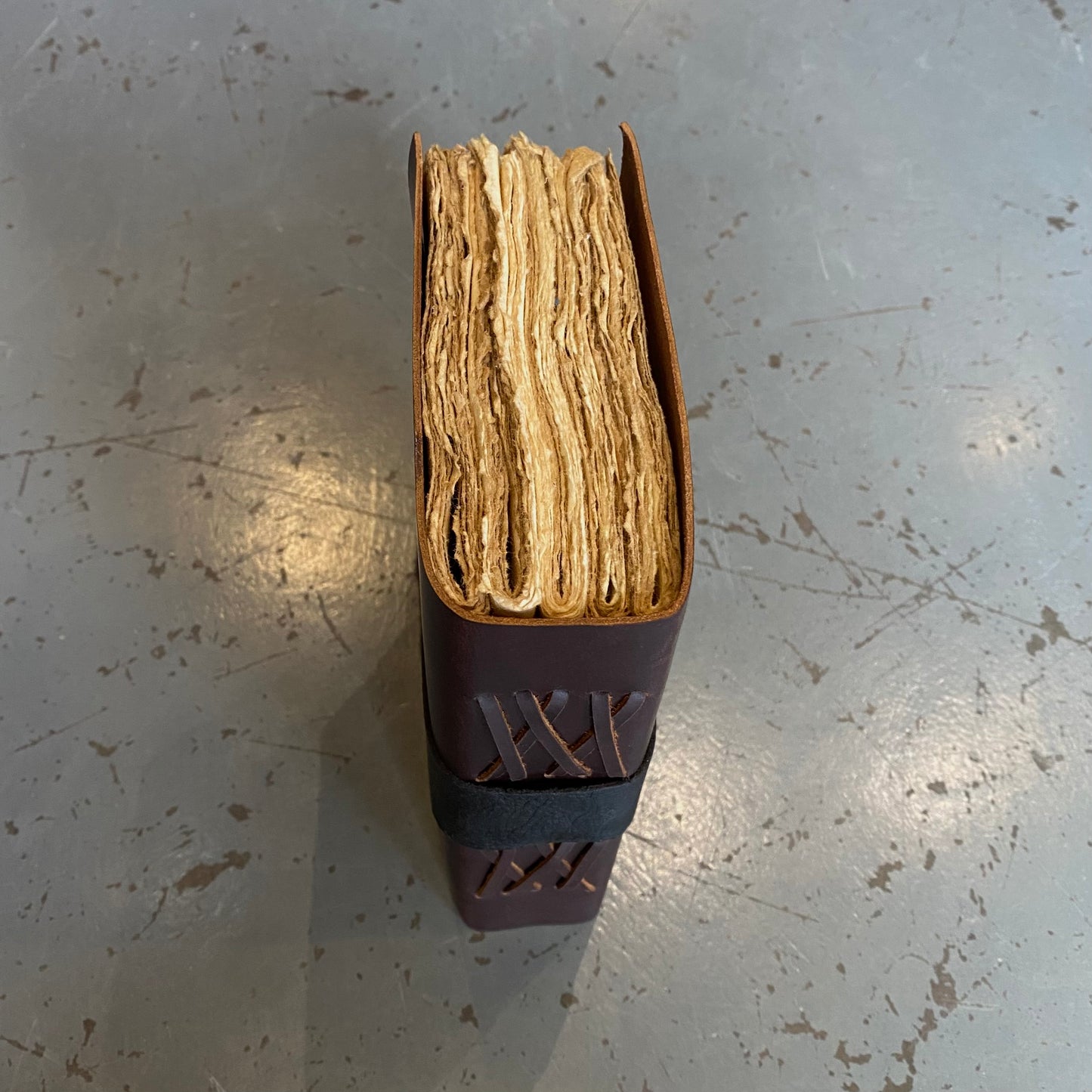 Handmade Paper Bound Leather Journal A5 & A4