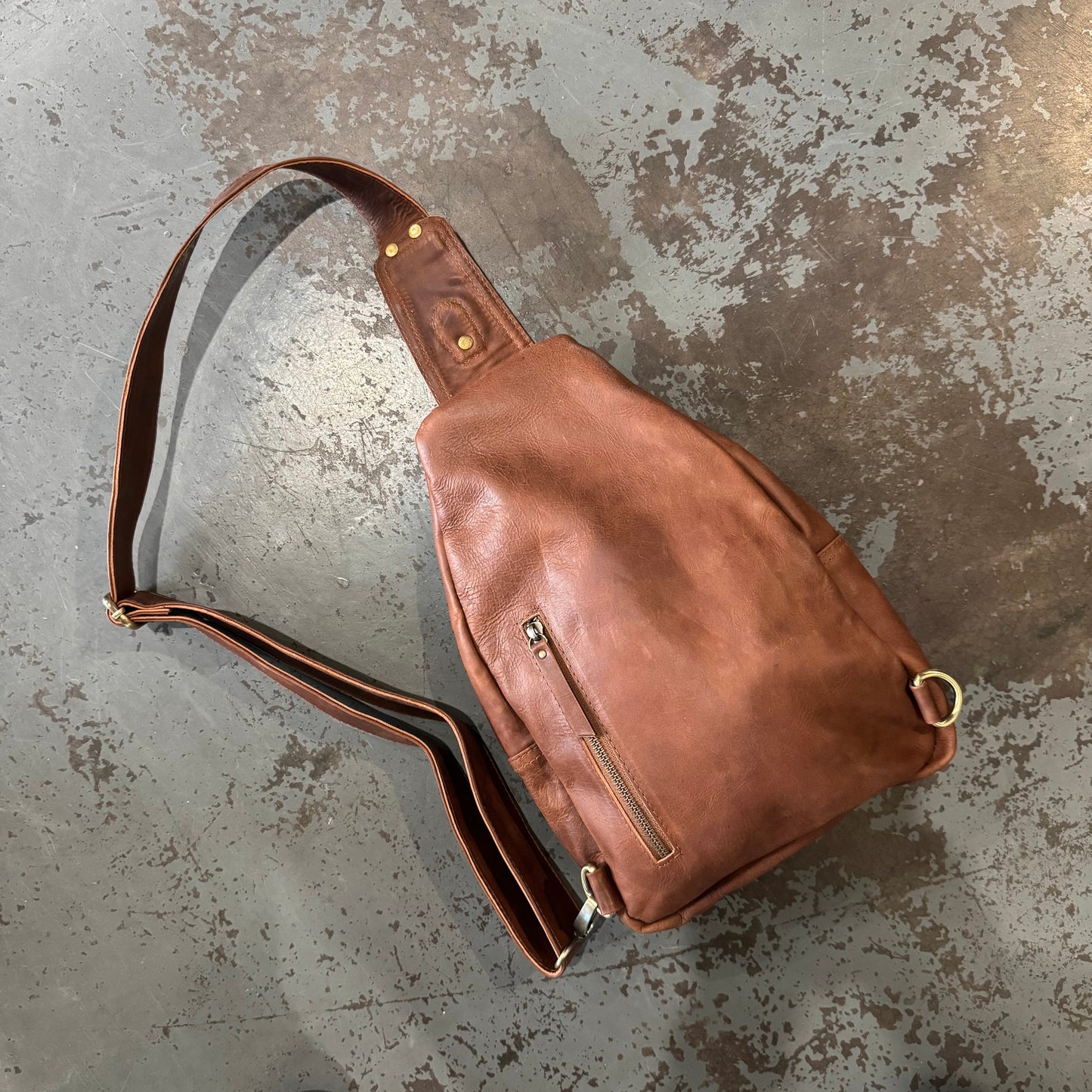 Leather Sling Bag