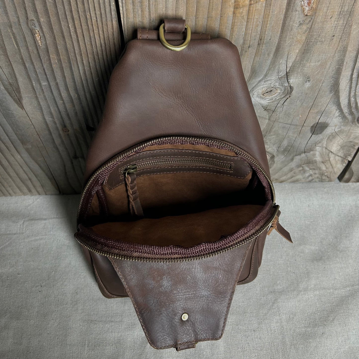 Leather Sling Bag