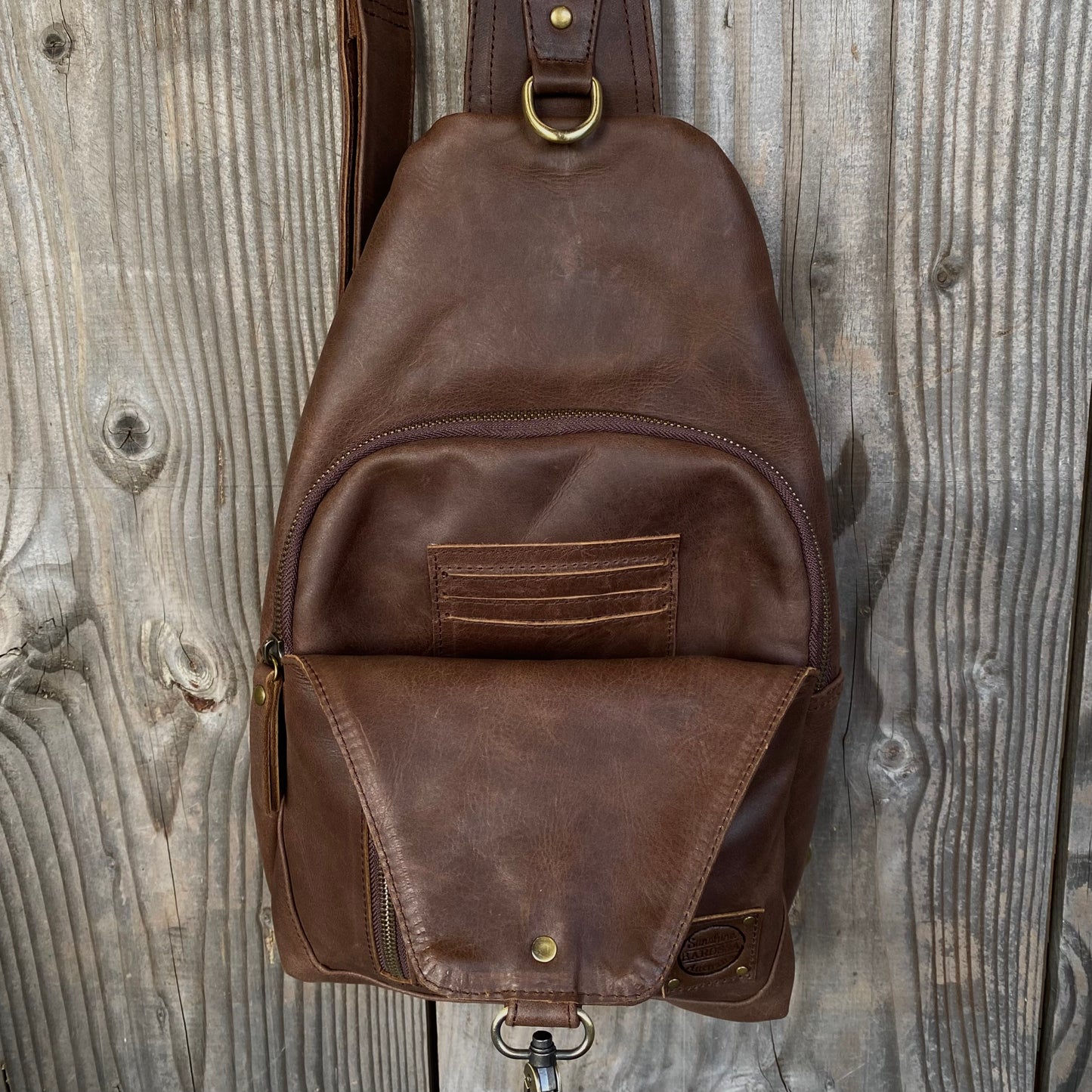 Leather Sling Bag