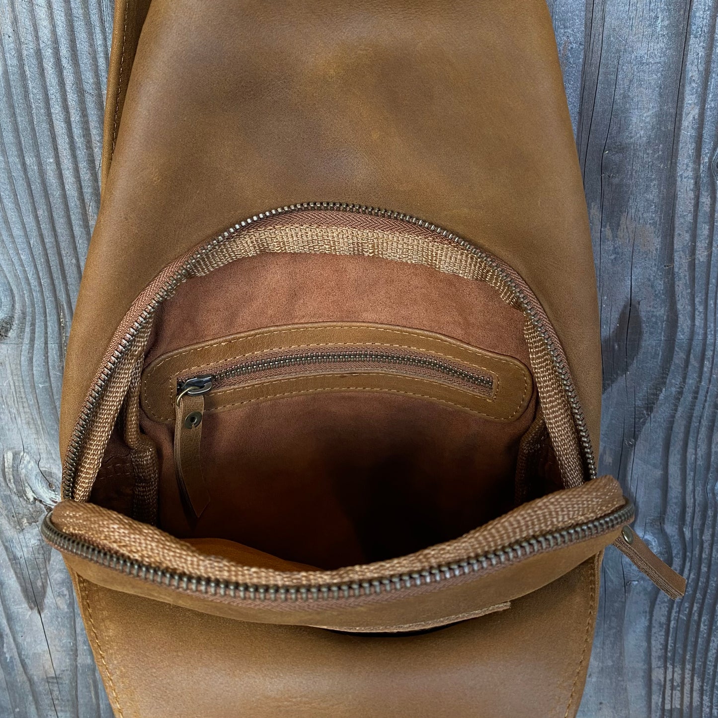 Leather Sling Bag