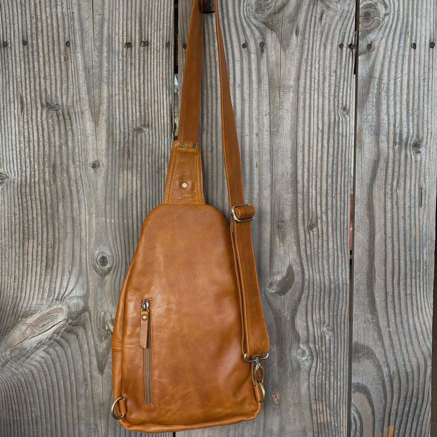 Leather Sling Bag