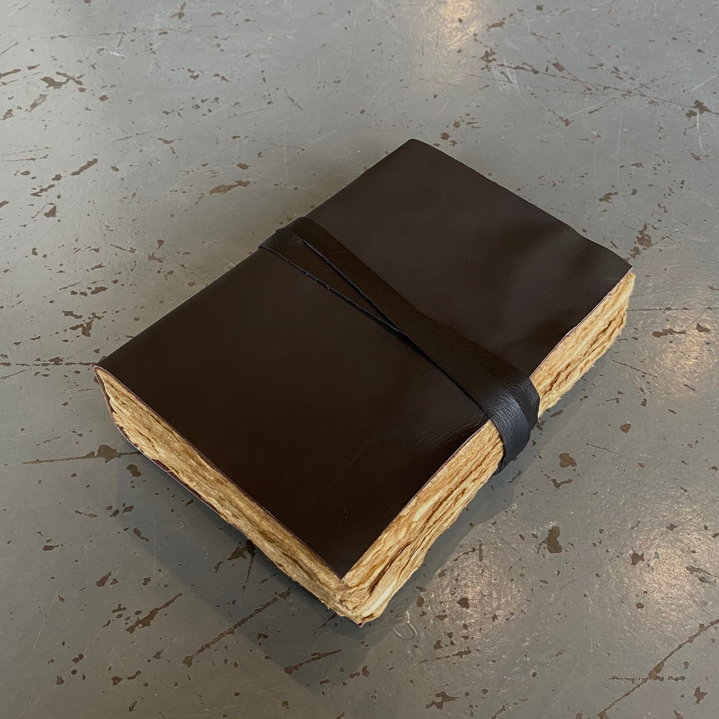Handmade Paper Bound Leather Journal A5 & A4