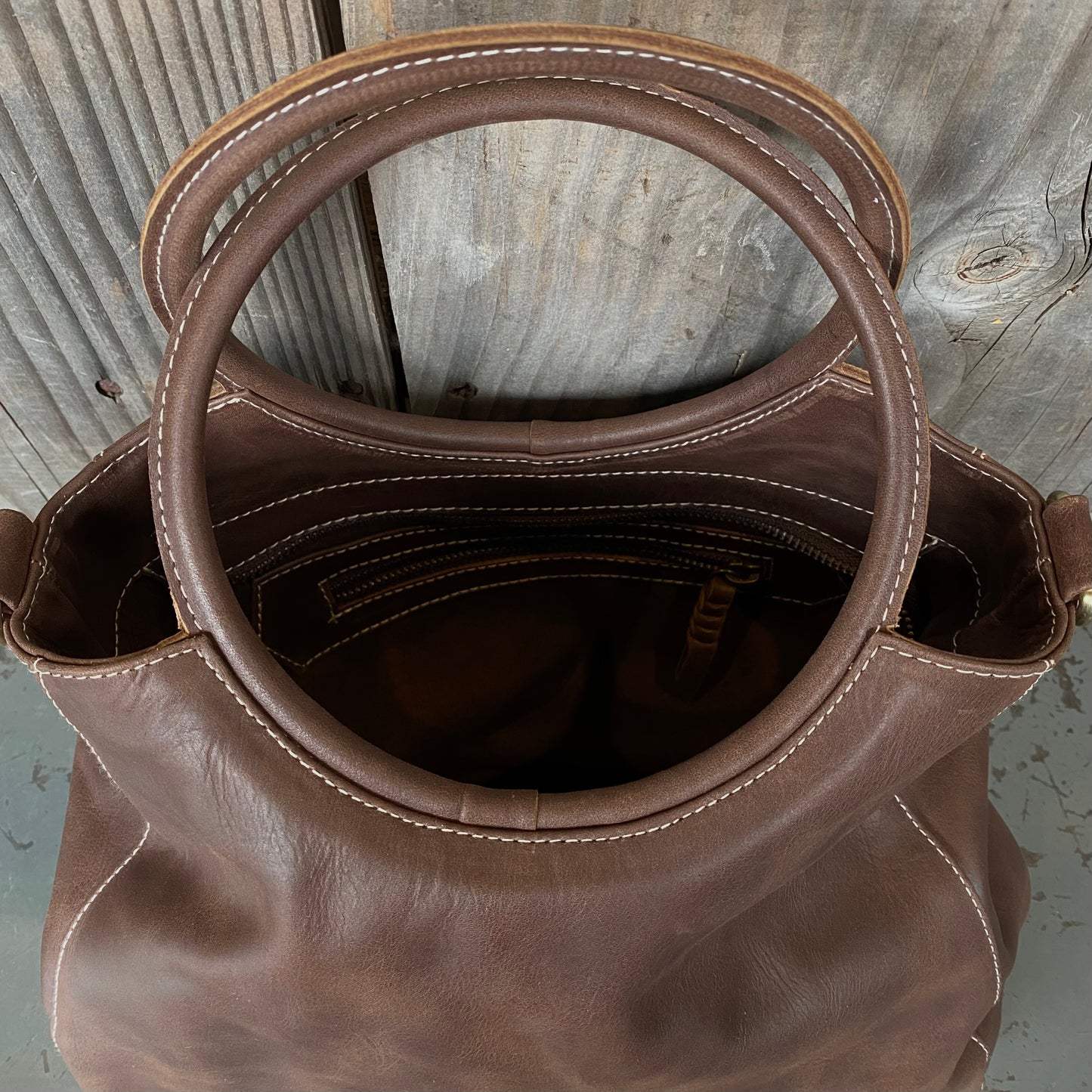 Medium Ring Handle Bag