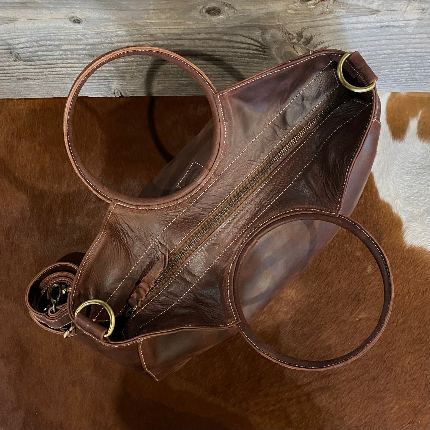 A Large Ring Handle Bag