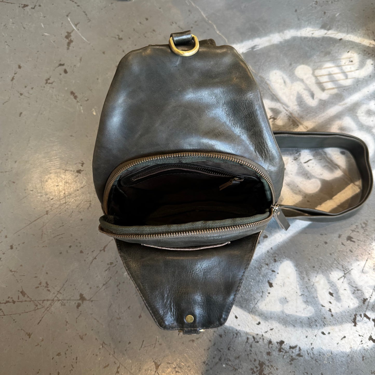 Leather Sling Bag