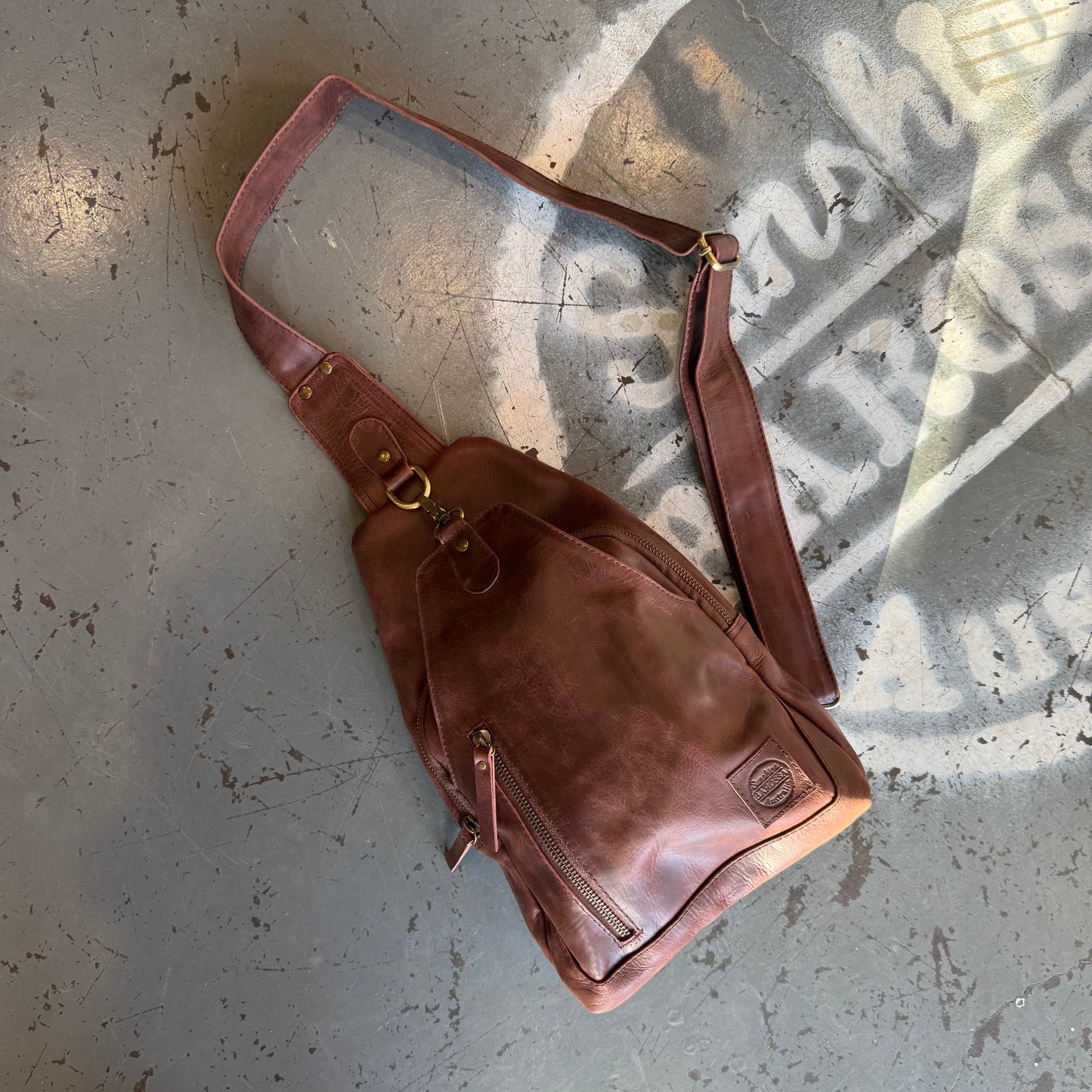 Leather Sling Bag