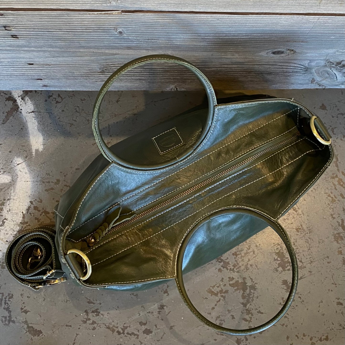 A Large Ring Handle Bag