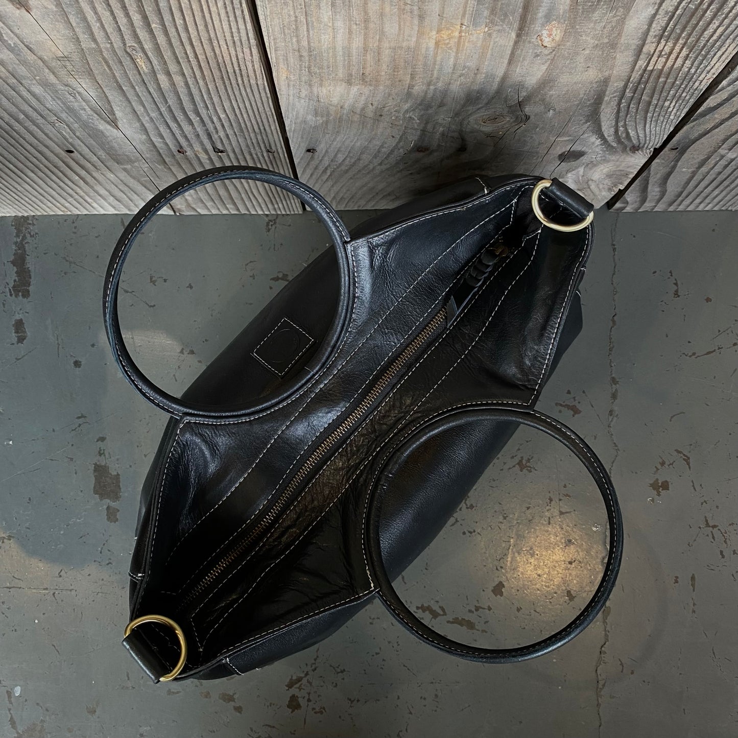A Large Ring Handle Bag