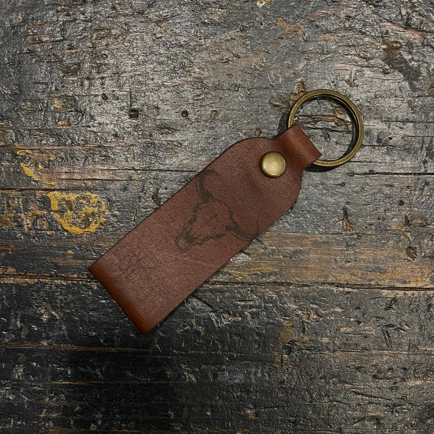 Leather Keyring