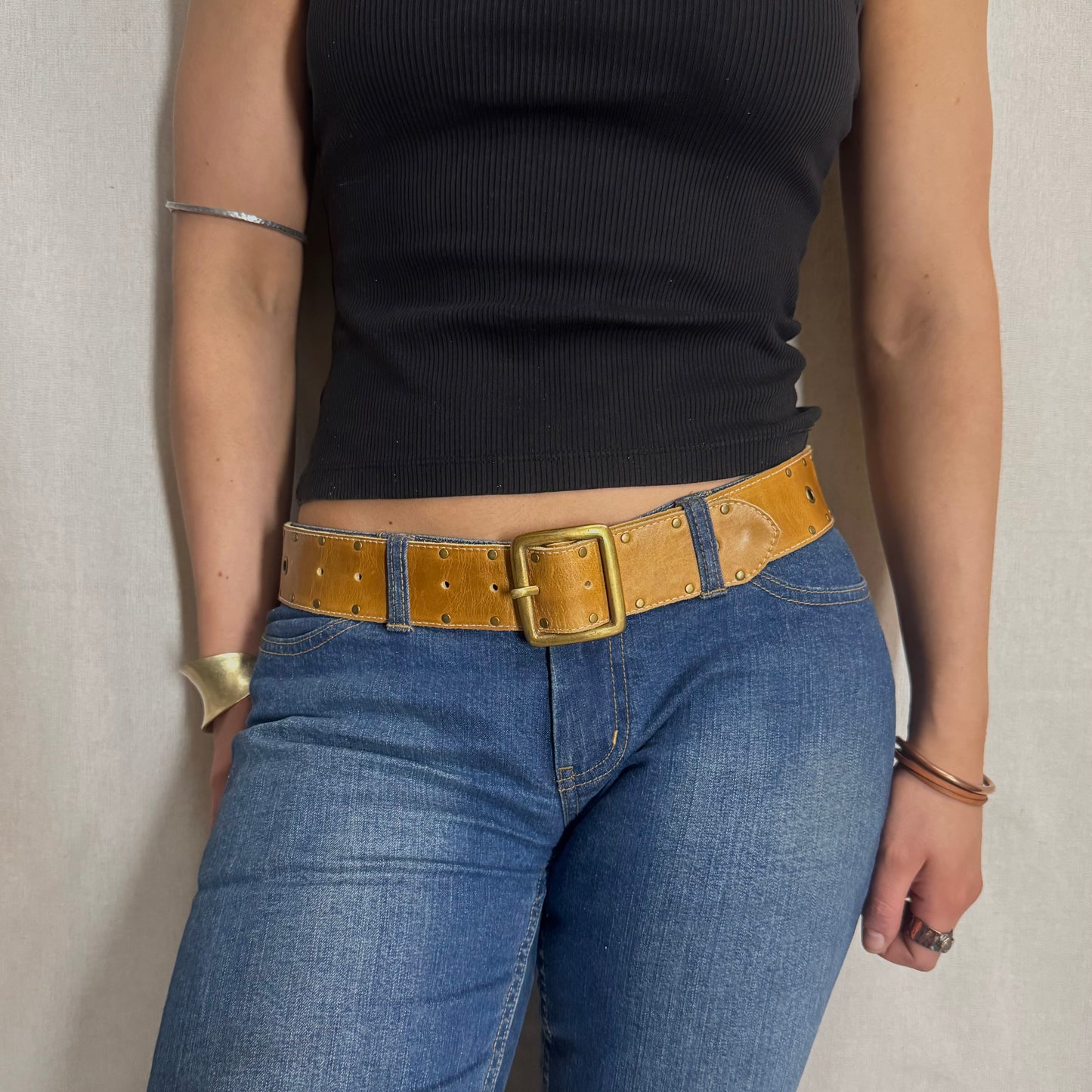 Studded Leather Belts