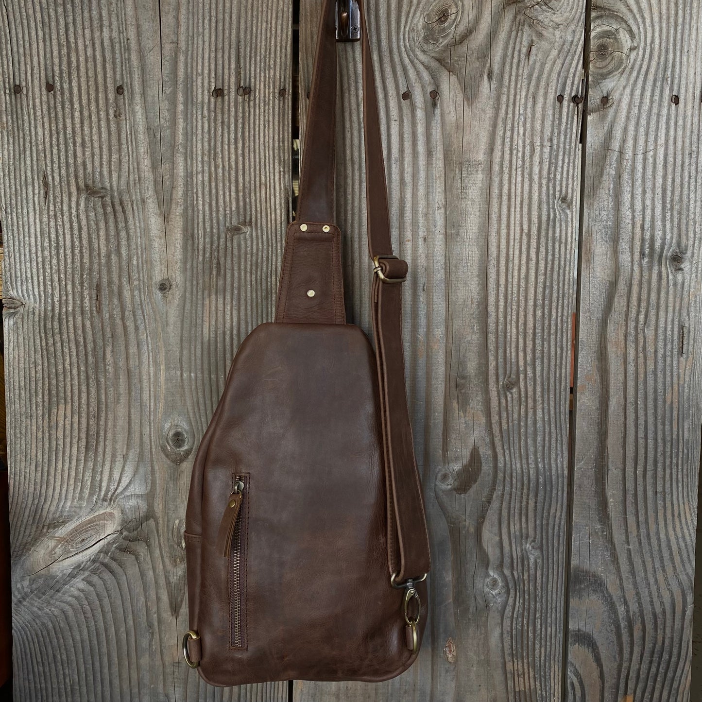 Leather Sling Bag