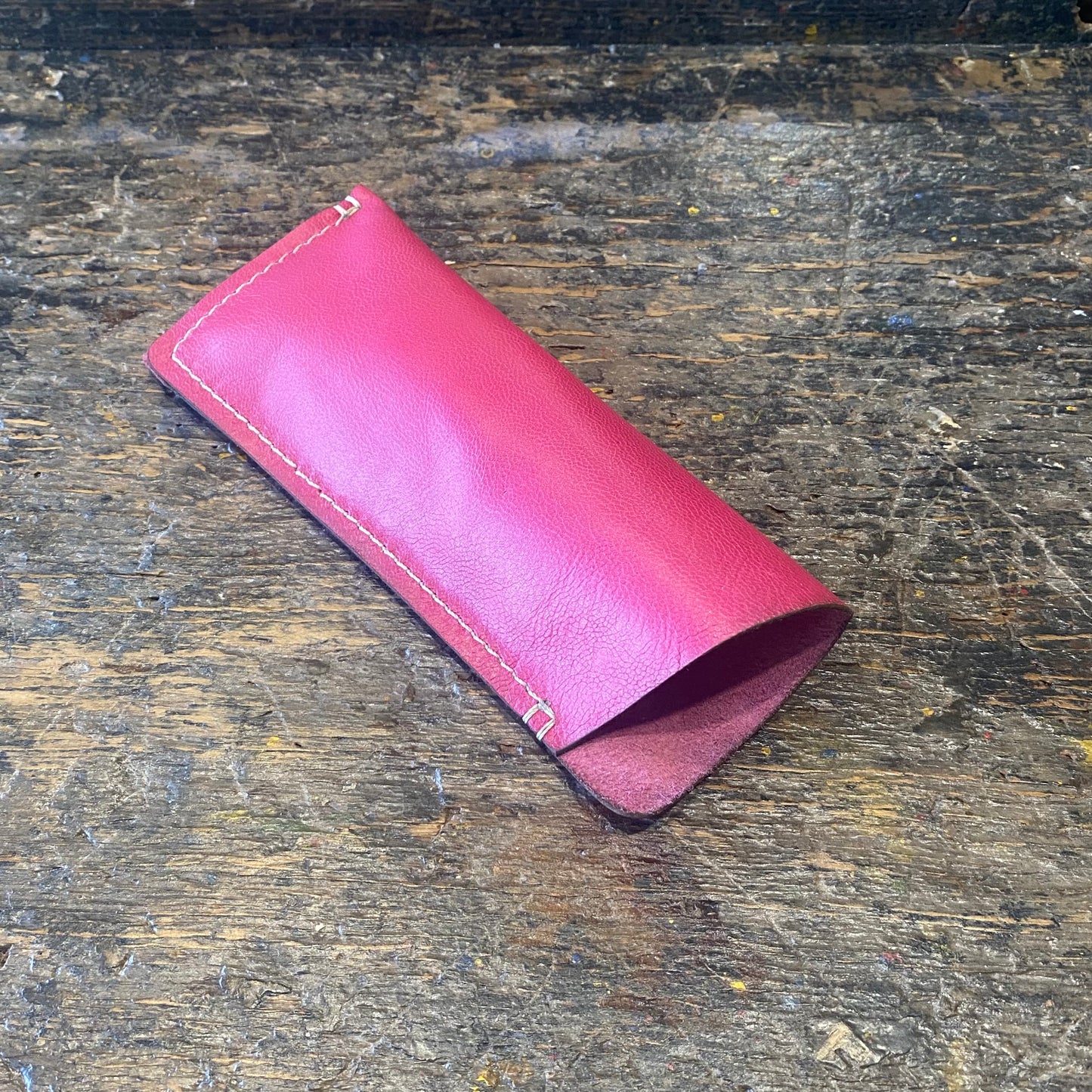Soft Leather Glasses Sleeve