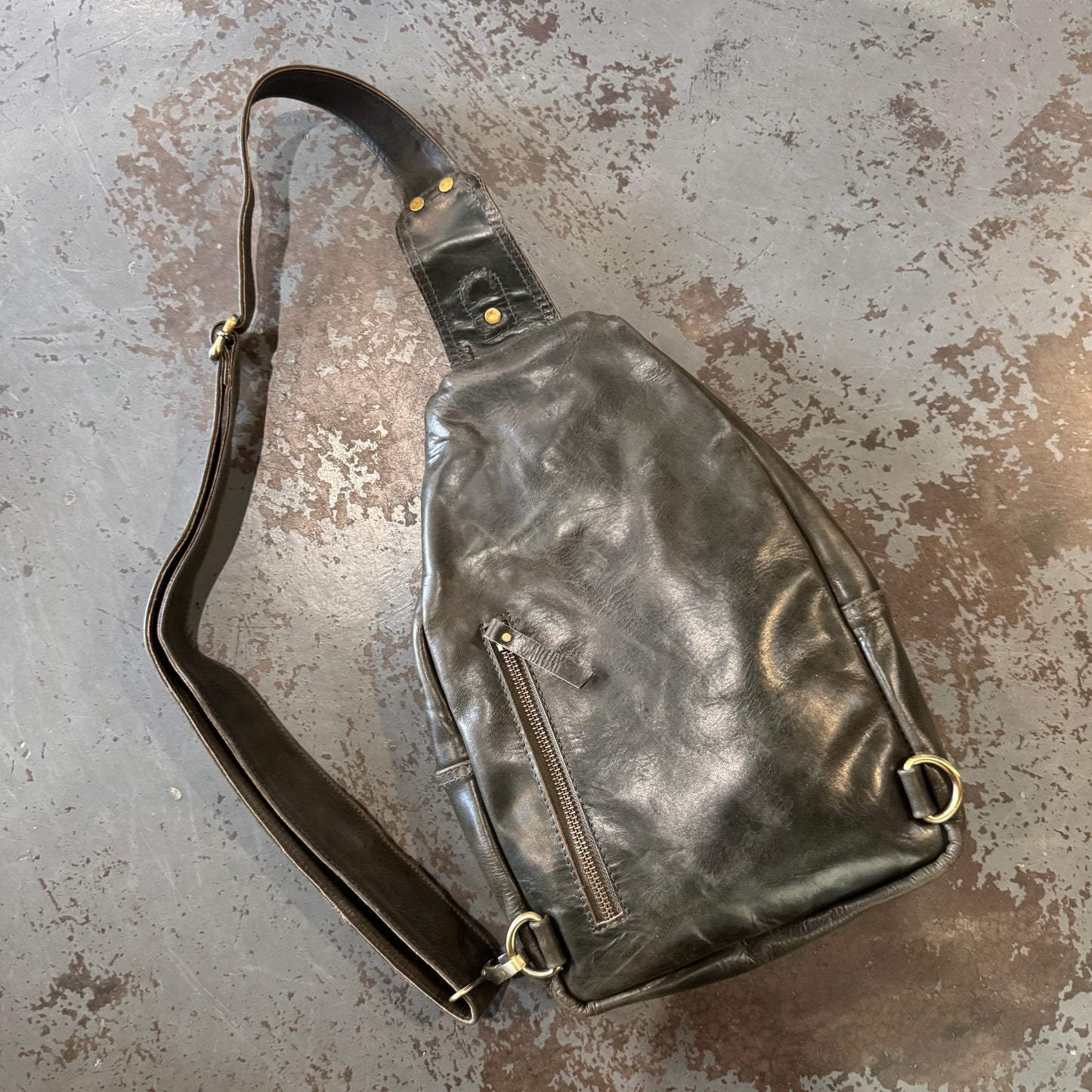 Leather Sling Bag