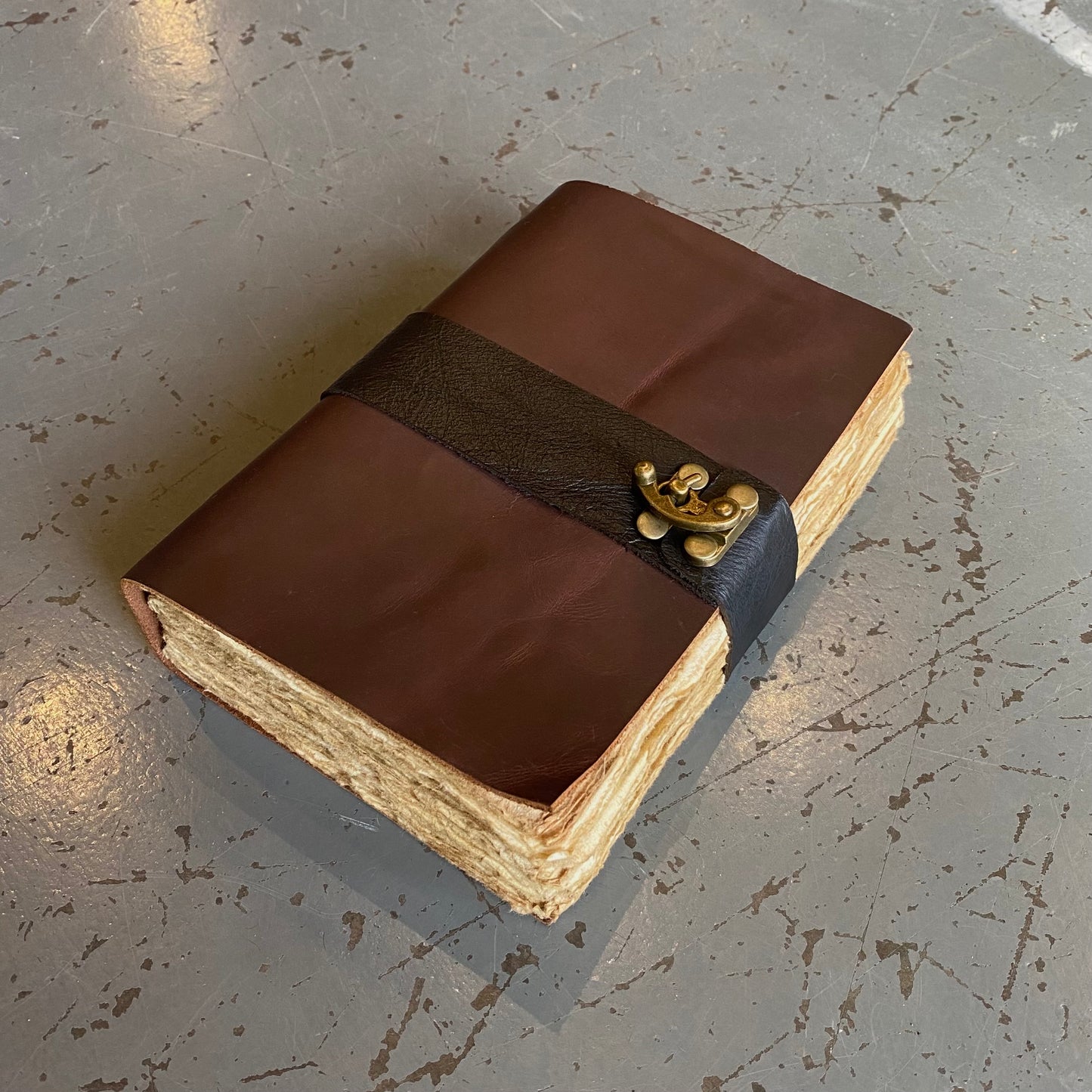 Handmade Paper Bound Leather Journal A5 & A4