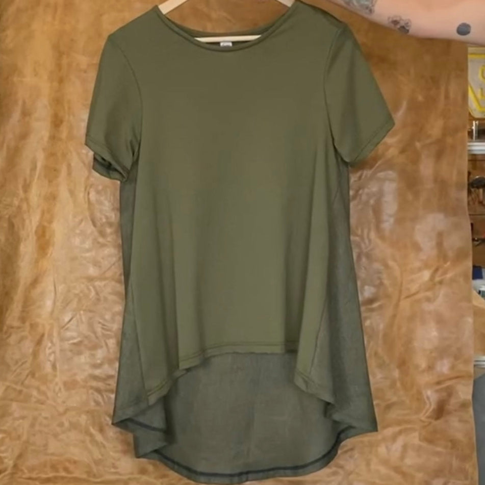 Linen & Cotton Top