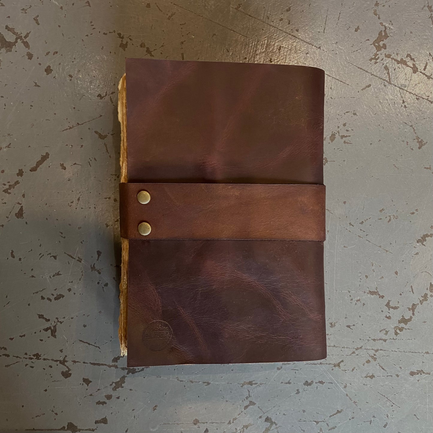Handmade Paper Bound Leather Journal A5 & A4