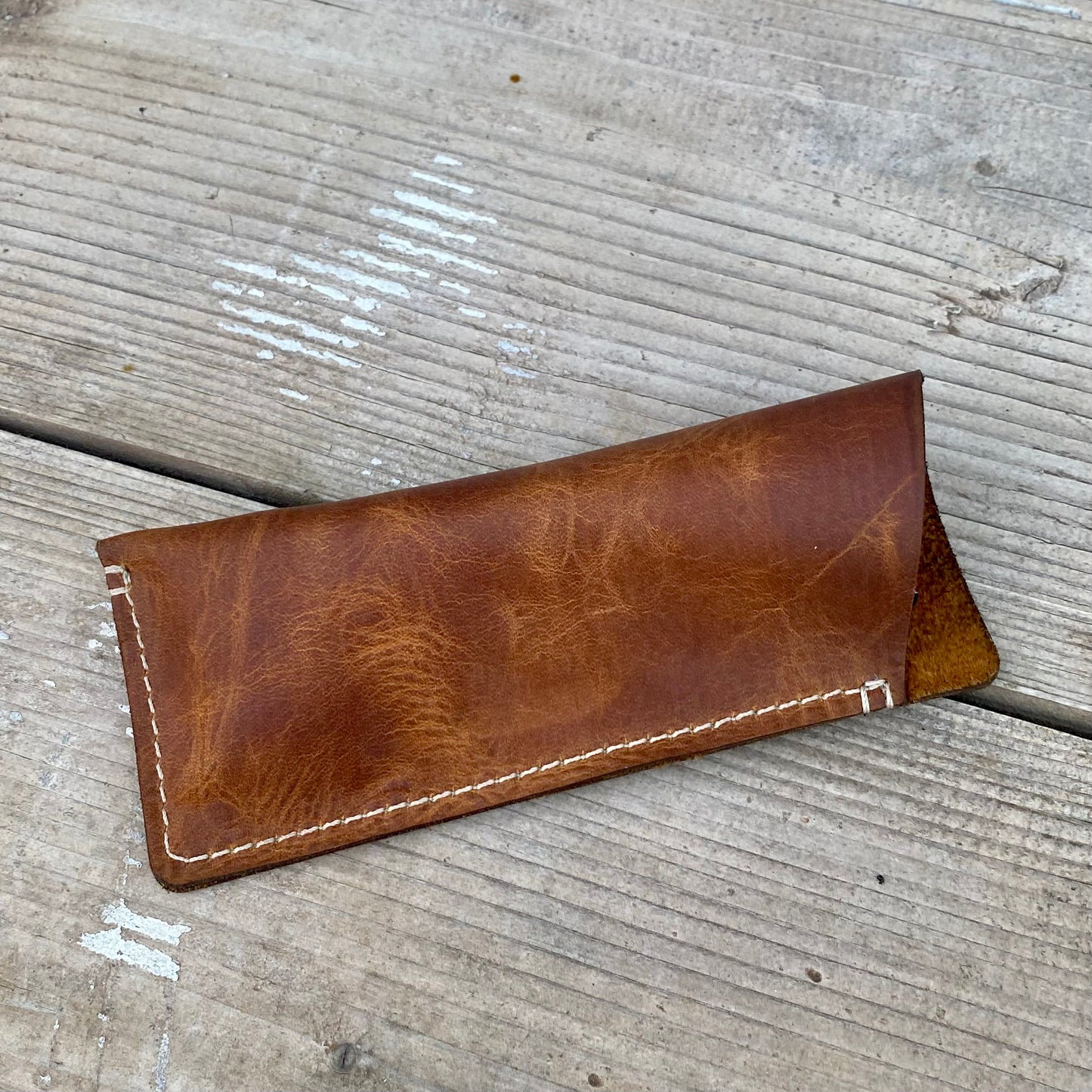 Soft Leather Glasses Sleeve