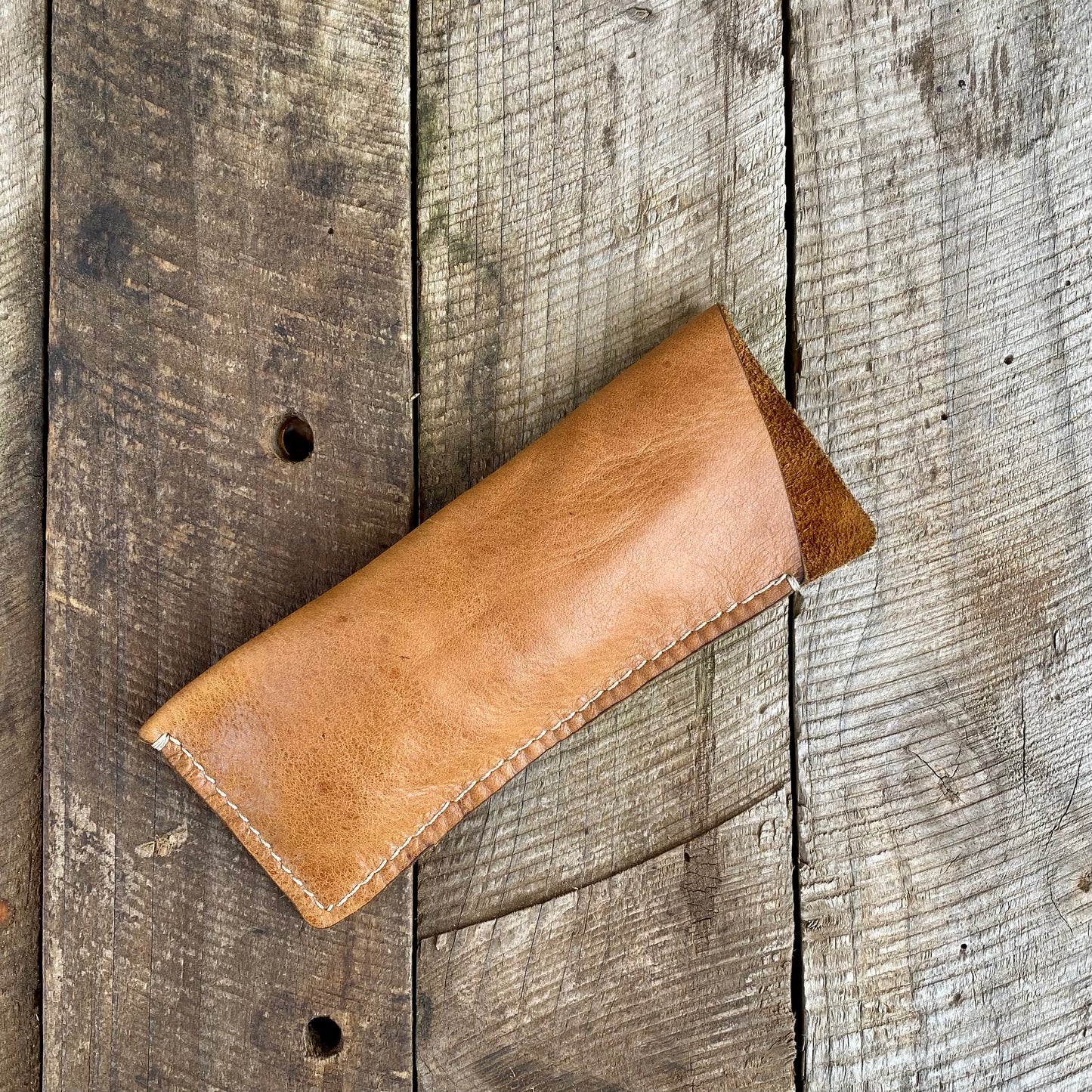 Soft Leather Glasses Sleeve