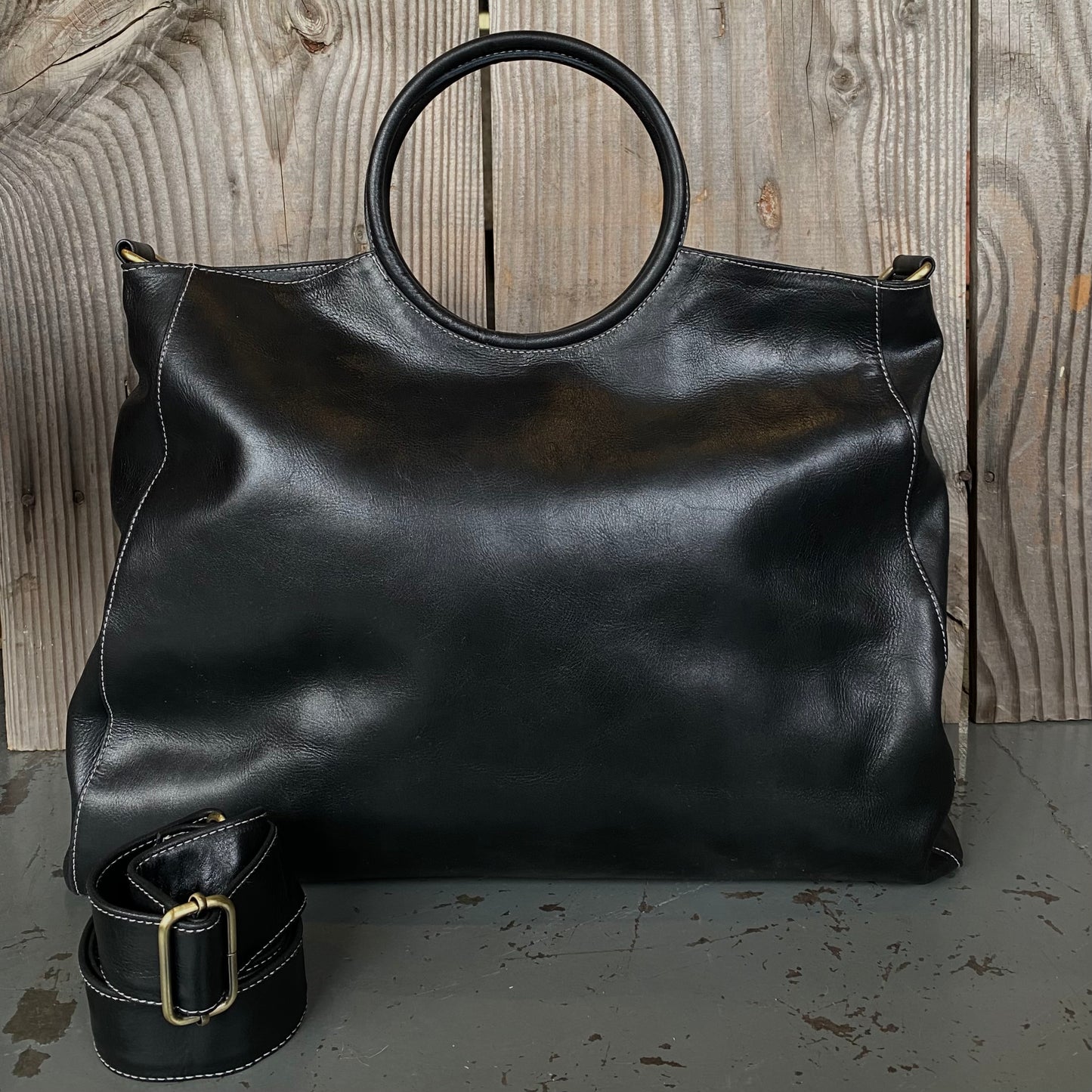 A Large Ring Handle Bag