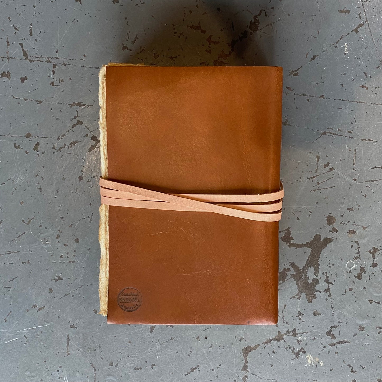 Handmade Paper Bound Leather Journal A5 & A4