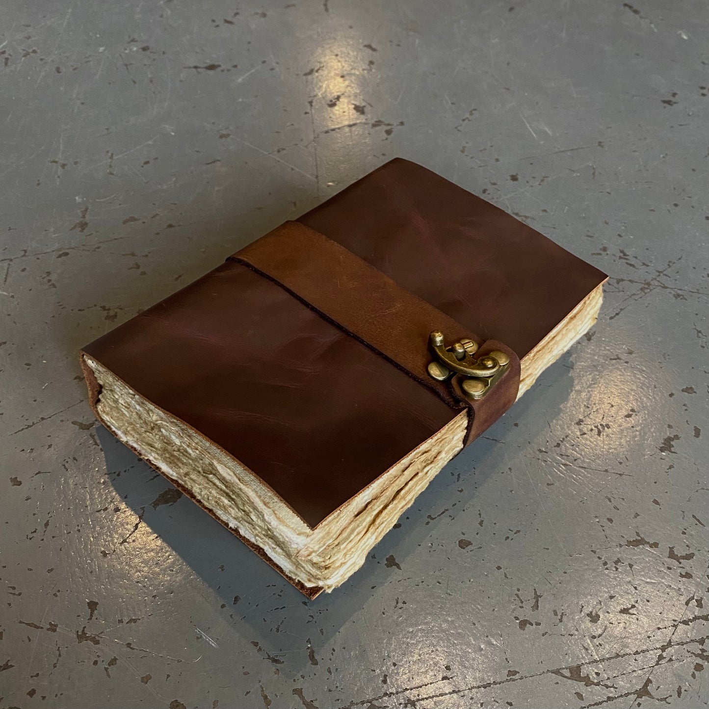 Handmade Paper Bound Leather Journal A5 & A4