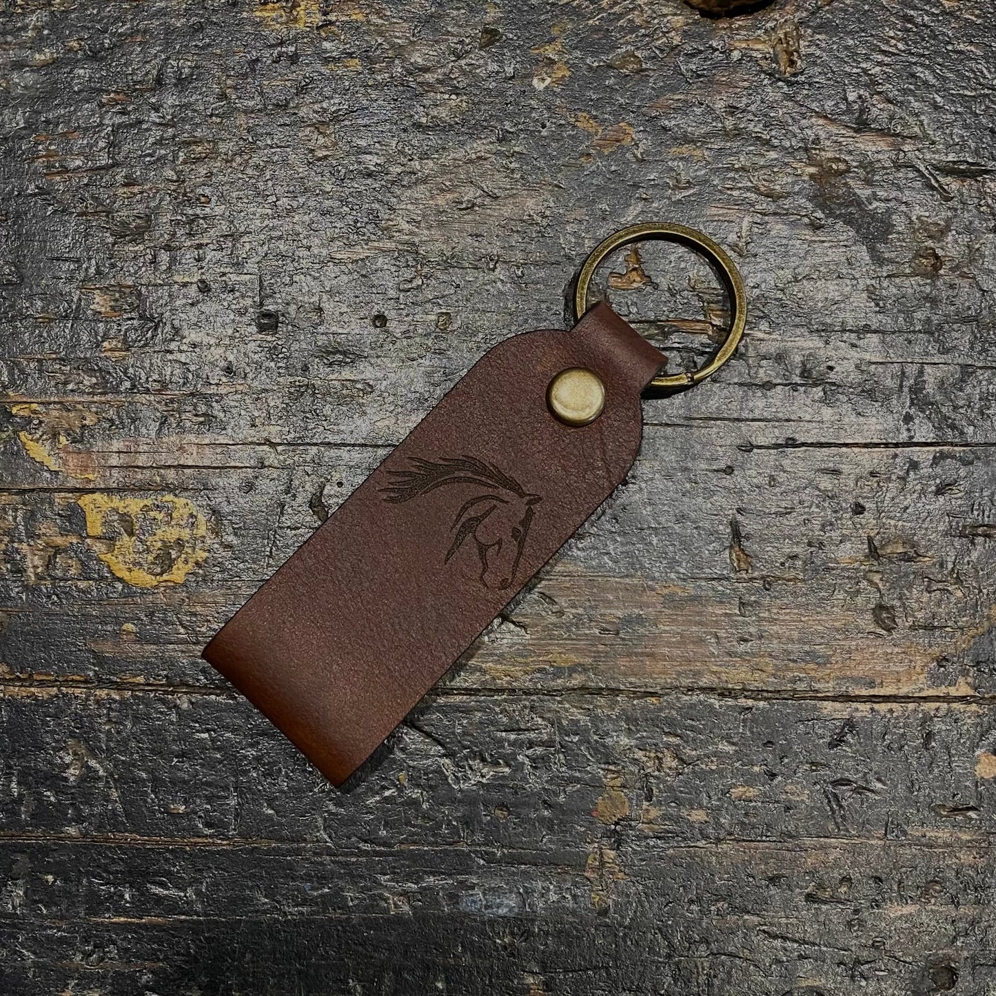 Leather Keyring