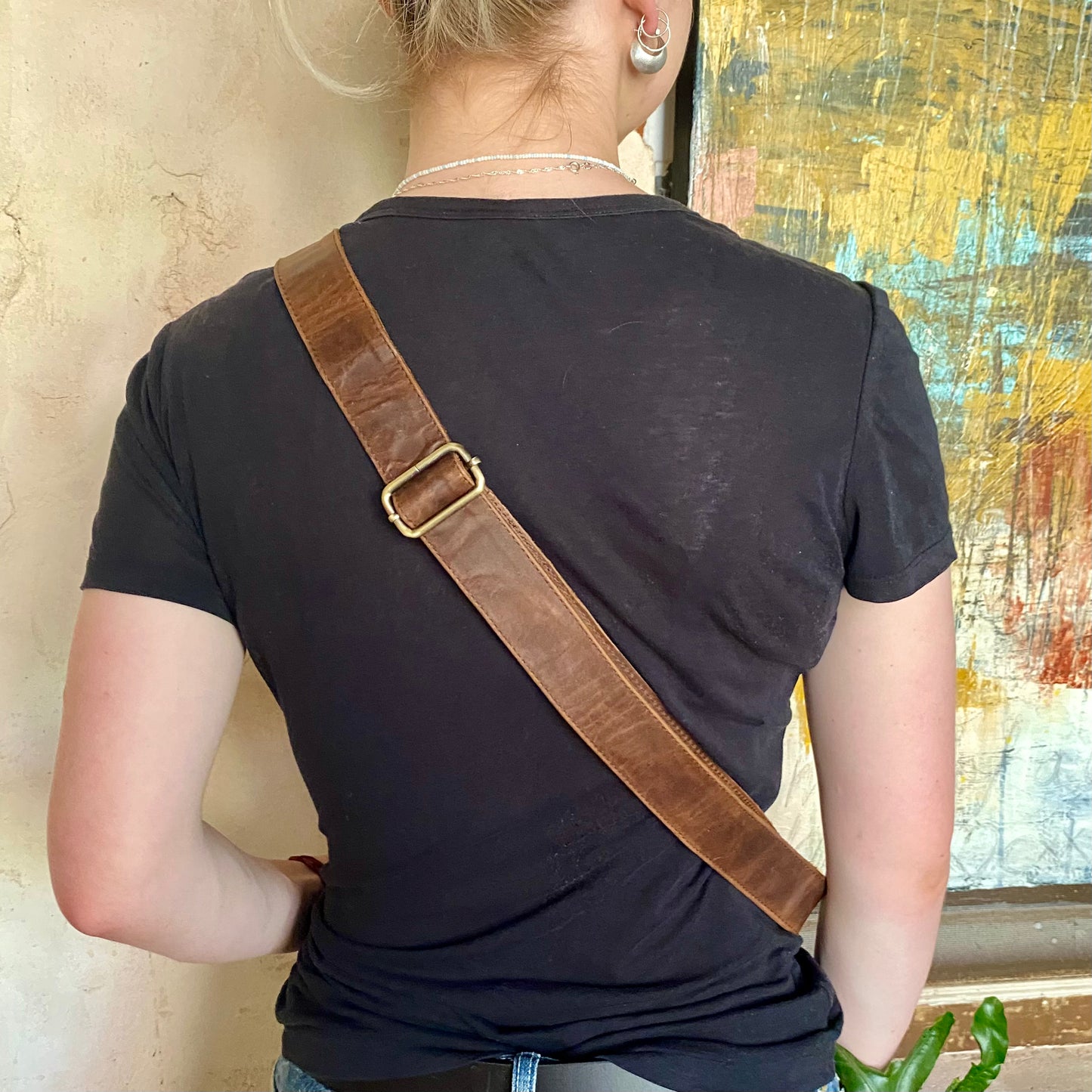 Leather Sling Bag