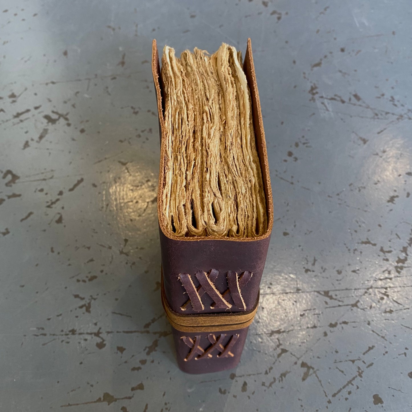 Handmade Paper Bound Leather Journal A5 & A4