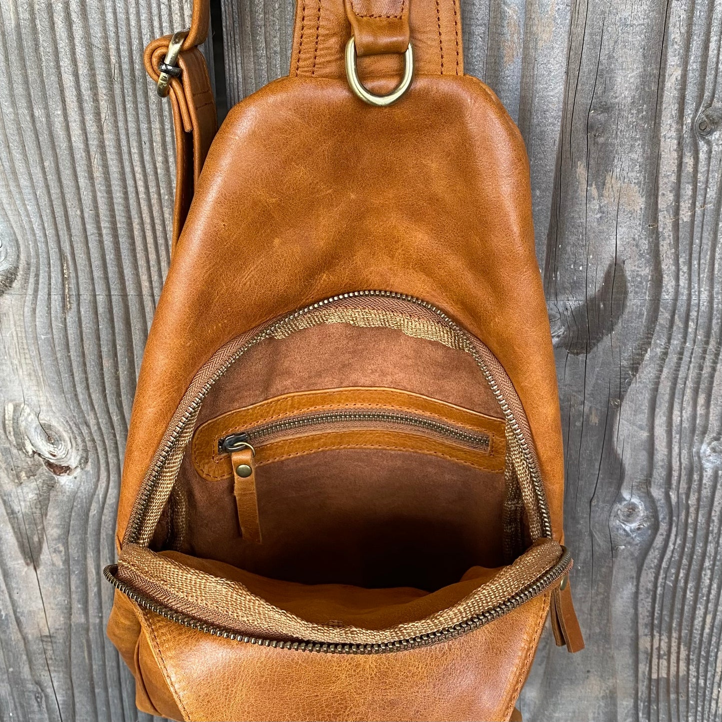 Leather Sling Bag