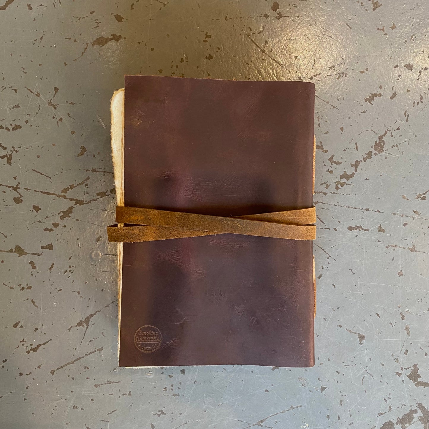 Handmade Paper Bound Leather Journal A5 & A4