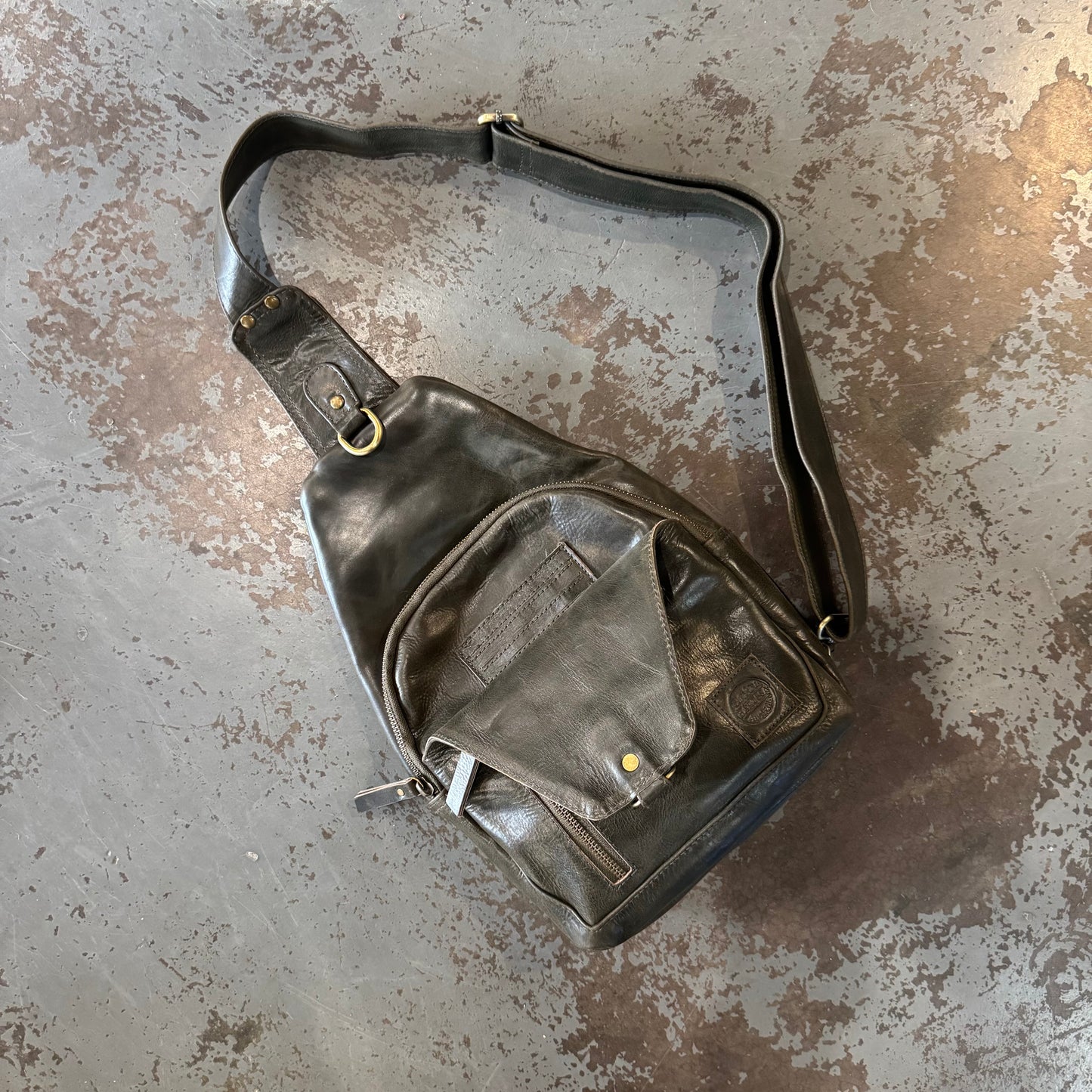 Leather Sling Bag