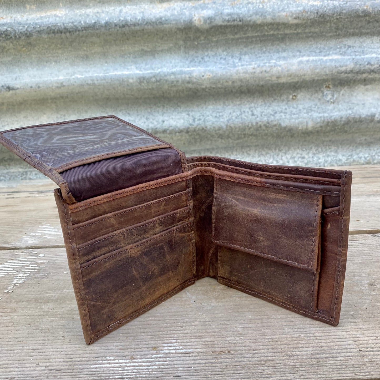 Bit Bigger Buffalo Leather Wallet