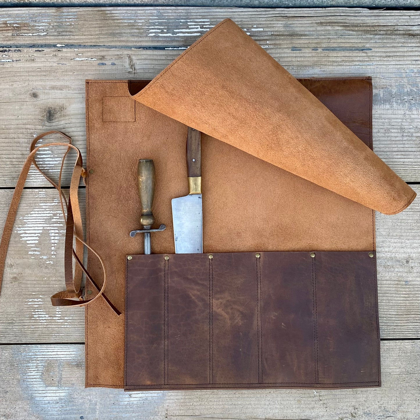 Leather Knife / Tool Roll