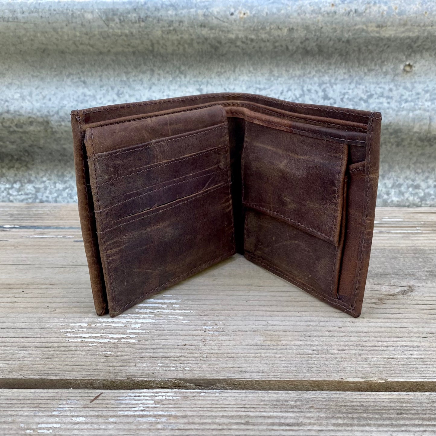 Bit Bigger Buffalo Leather Wallet