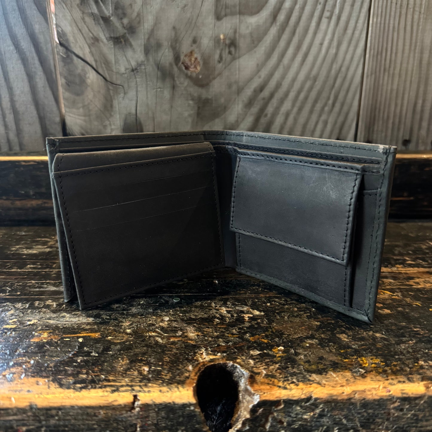 Bit Bigger Buffalo Leather Wallet