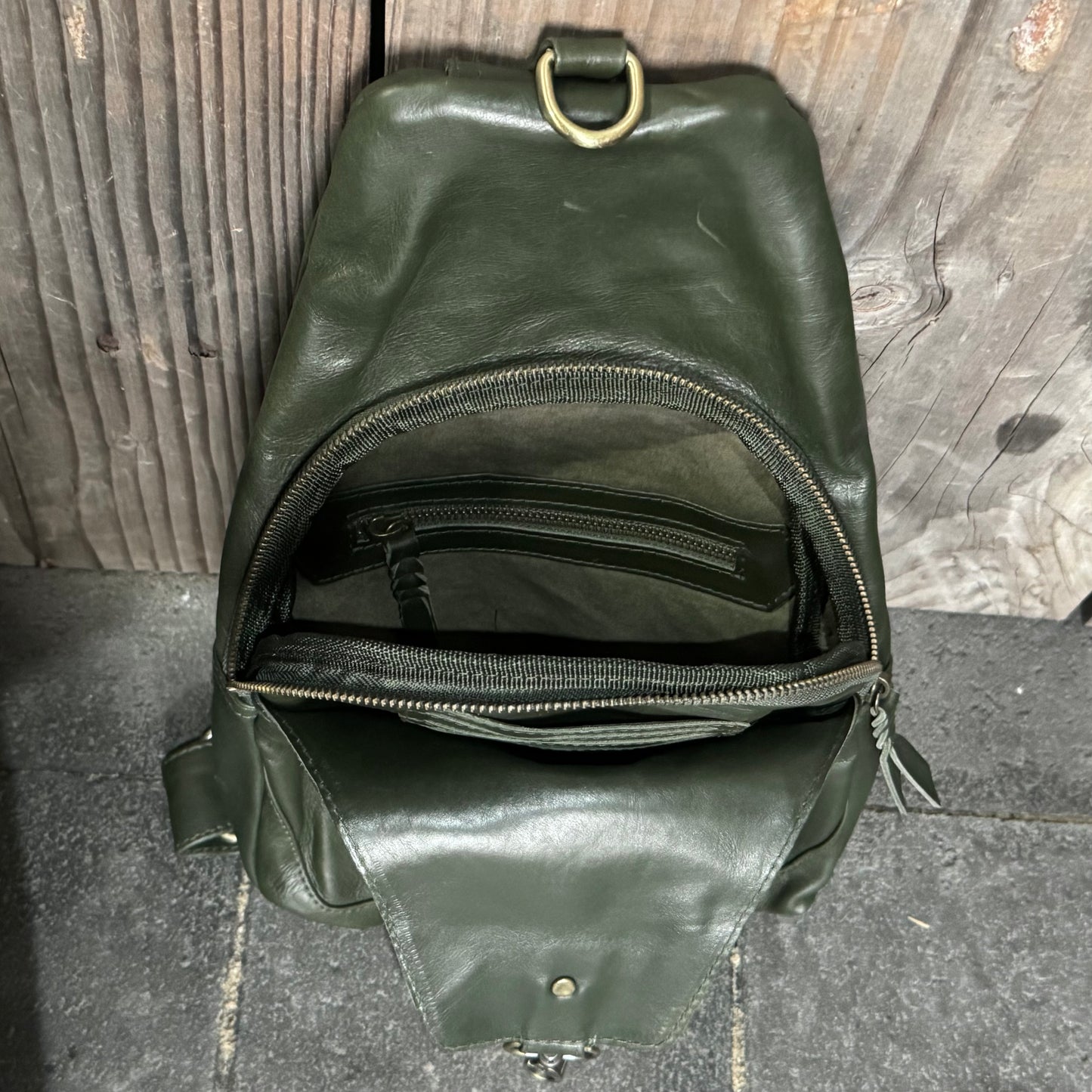 Leather Sling Bag