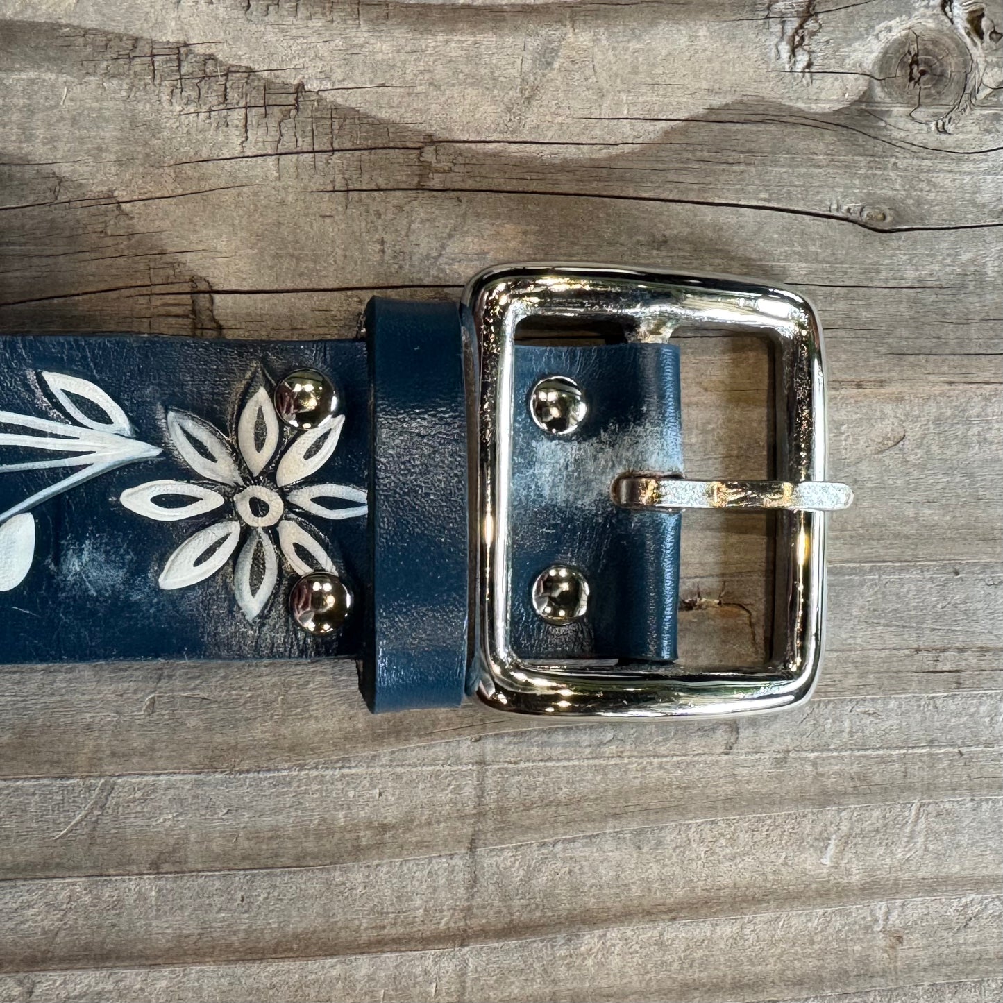Hand-painted Leather Belts