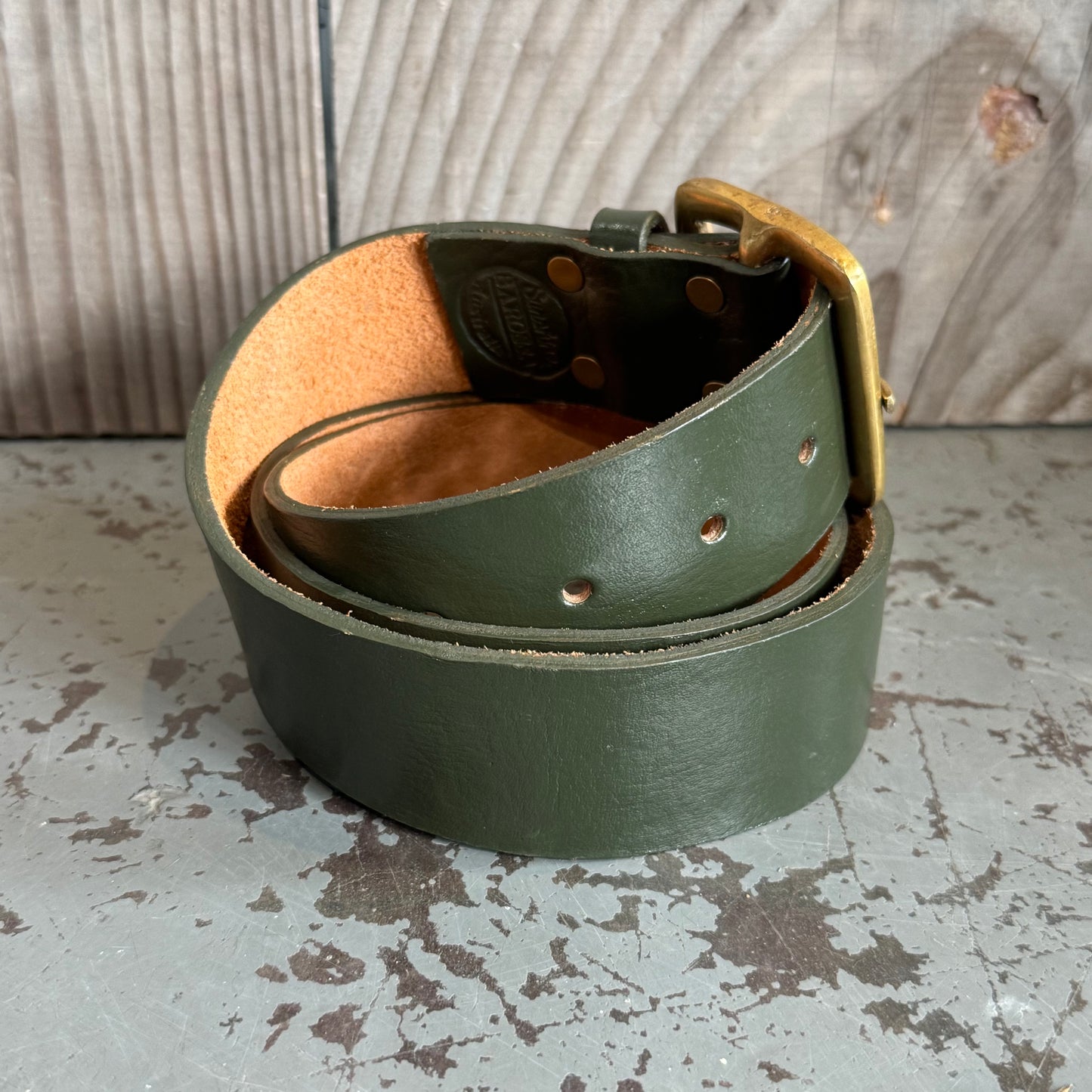 Hand-painted Leather Belts