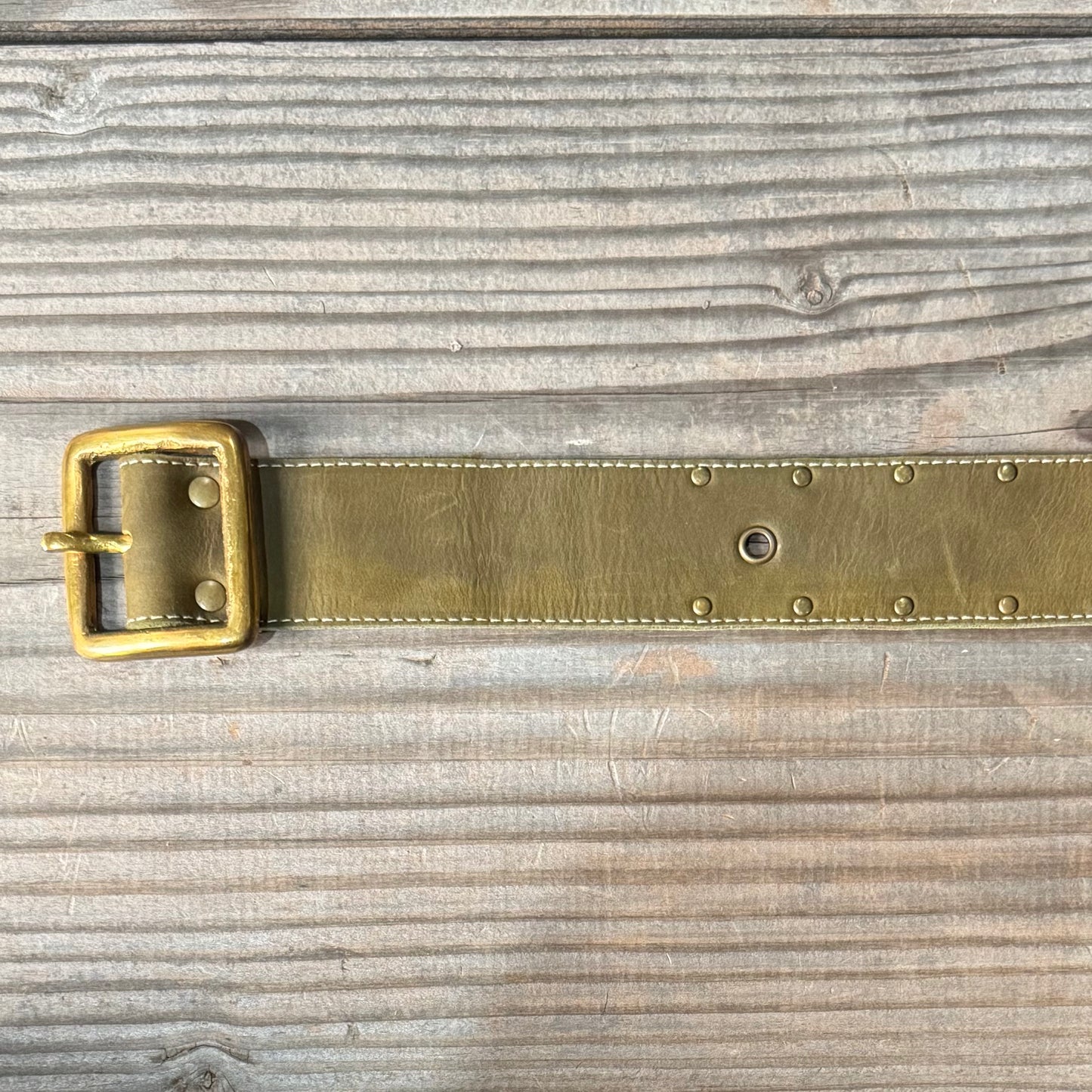 Studded Leather Belts