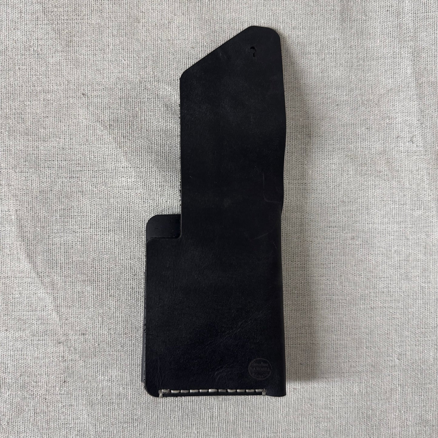 Hand-Stitched Raw Fold Wallet
