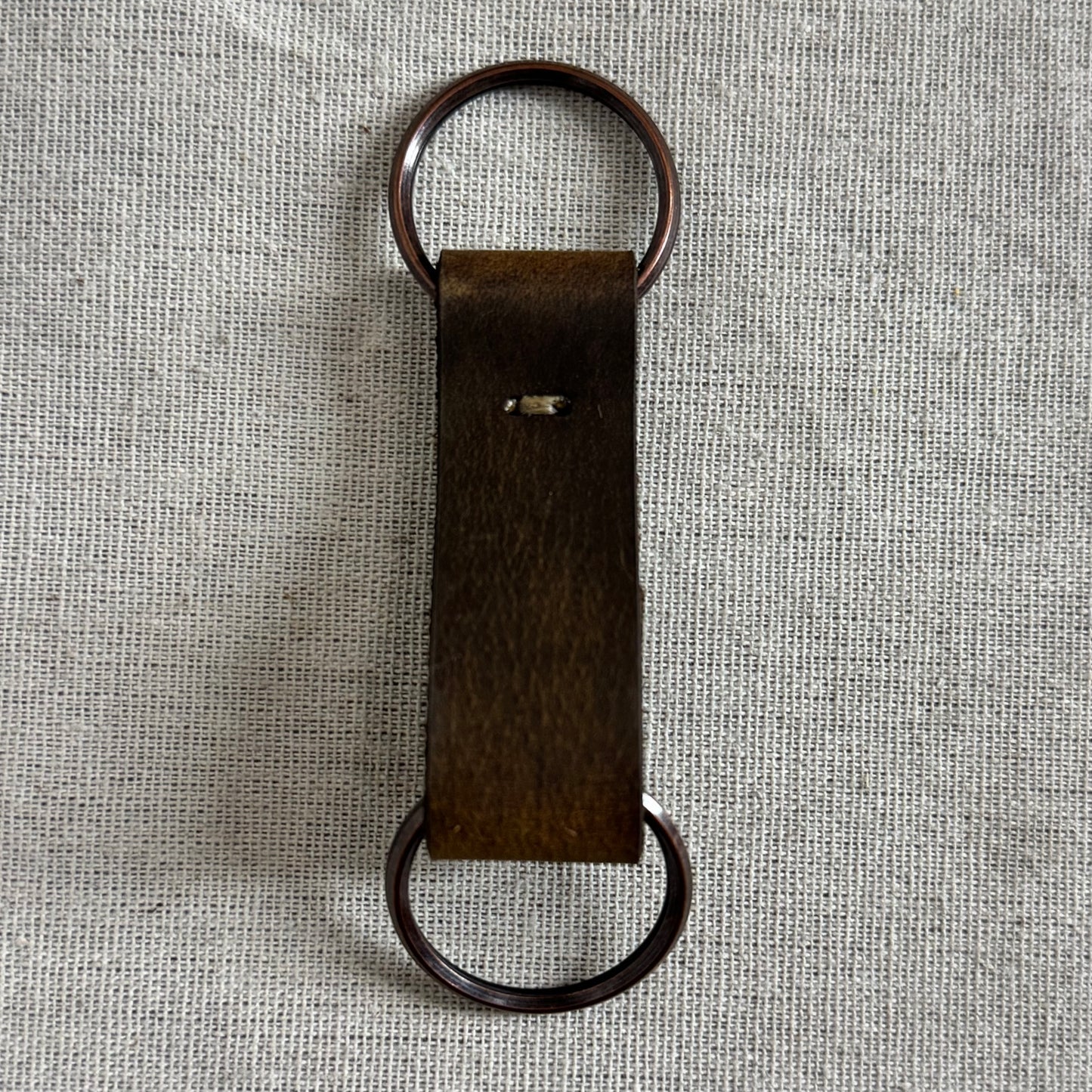 Leather Loop Keyring