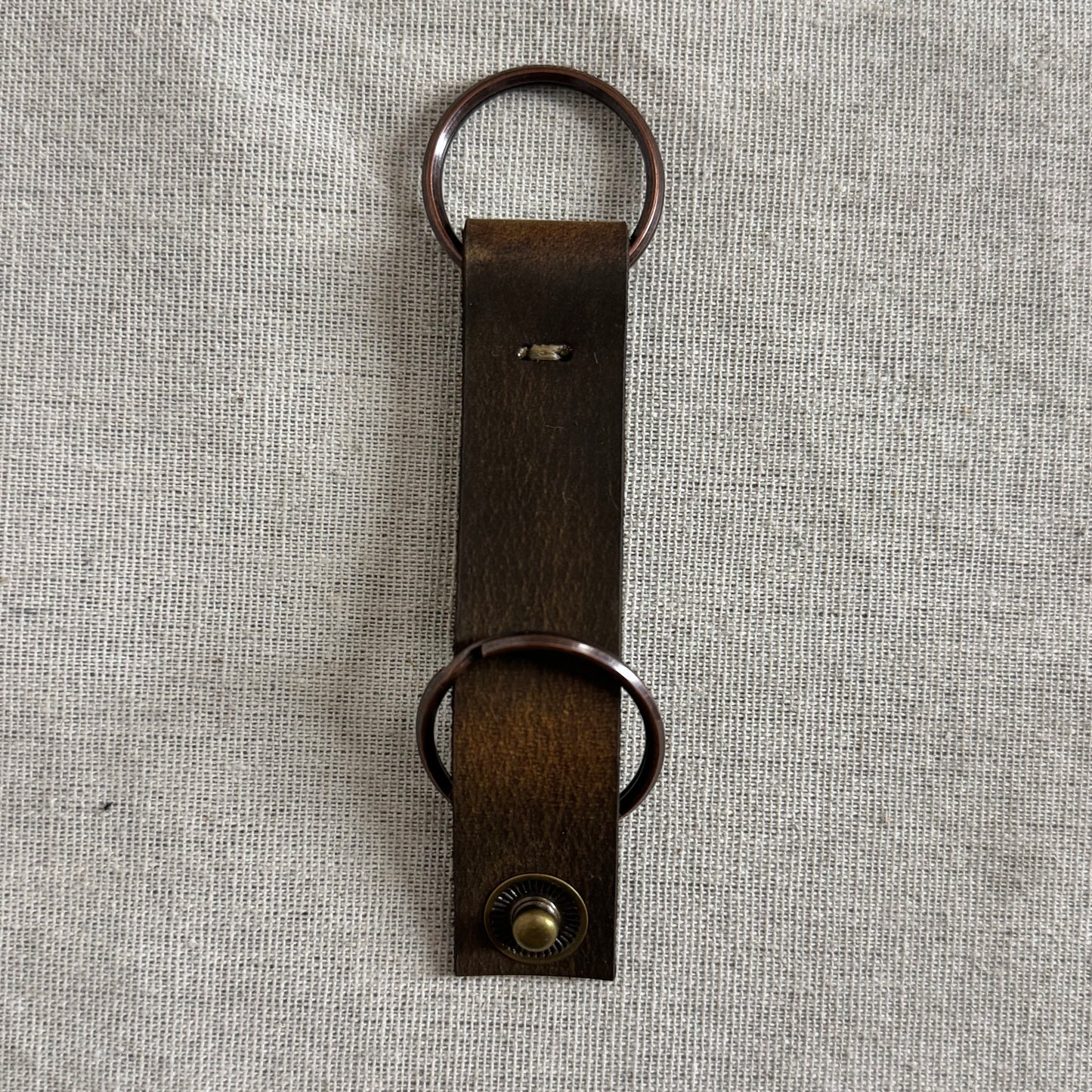 Leather Loop Keyring