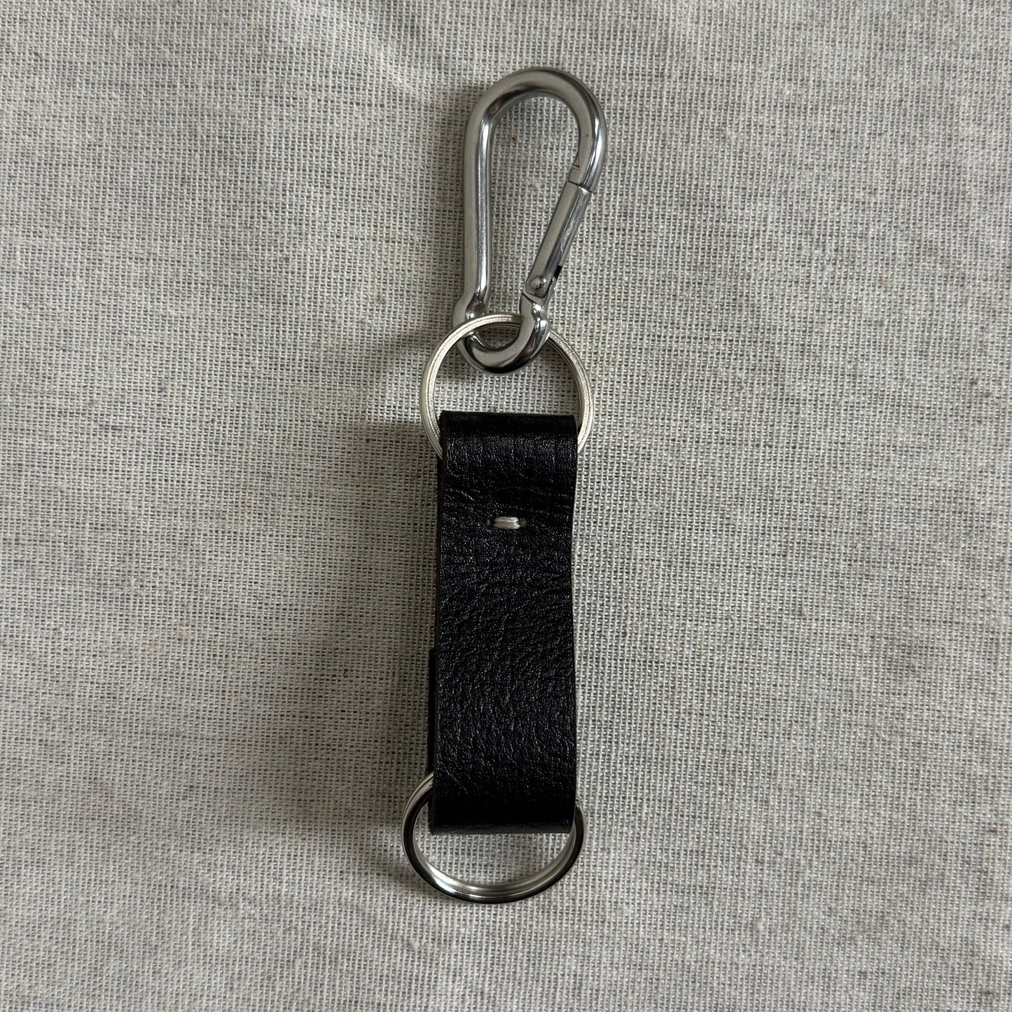 Leather Loop Keyring