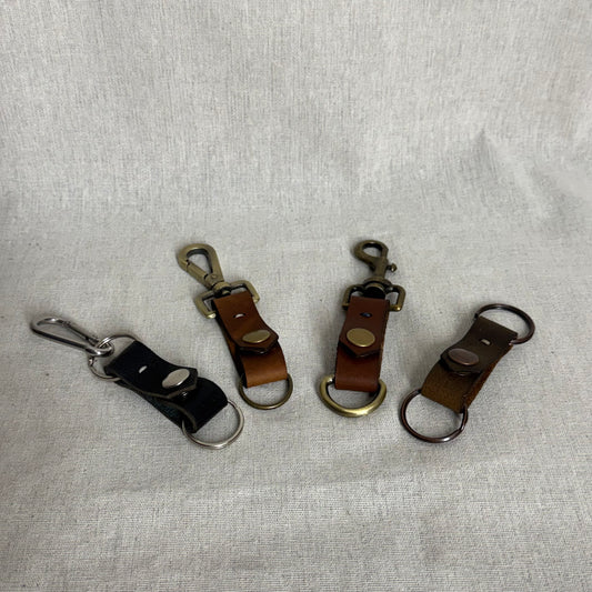 Leather Loop Keyring