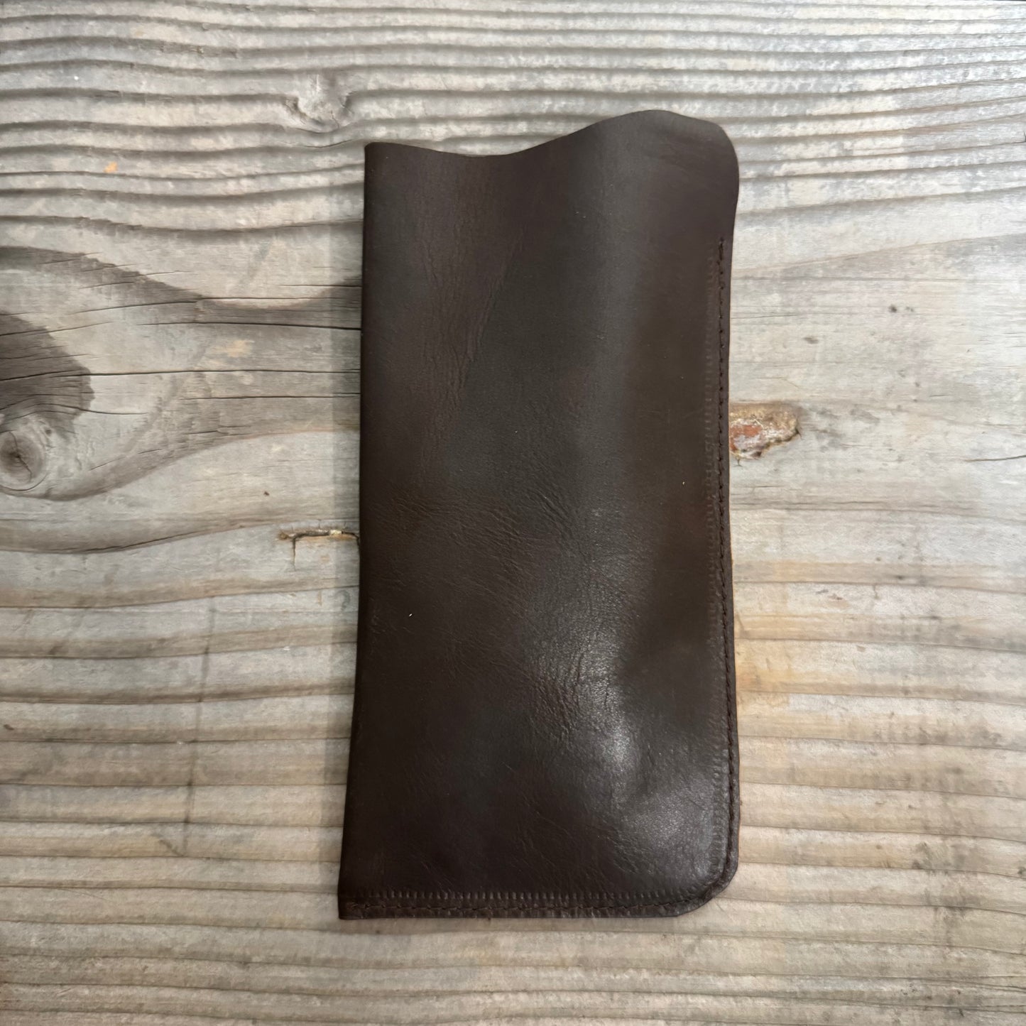 Soft Leather Glasses/Phone Pouch